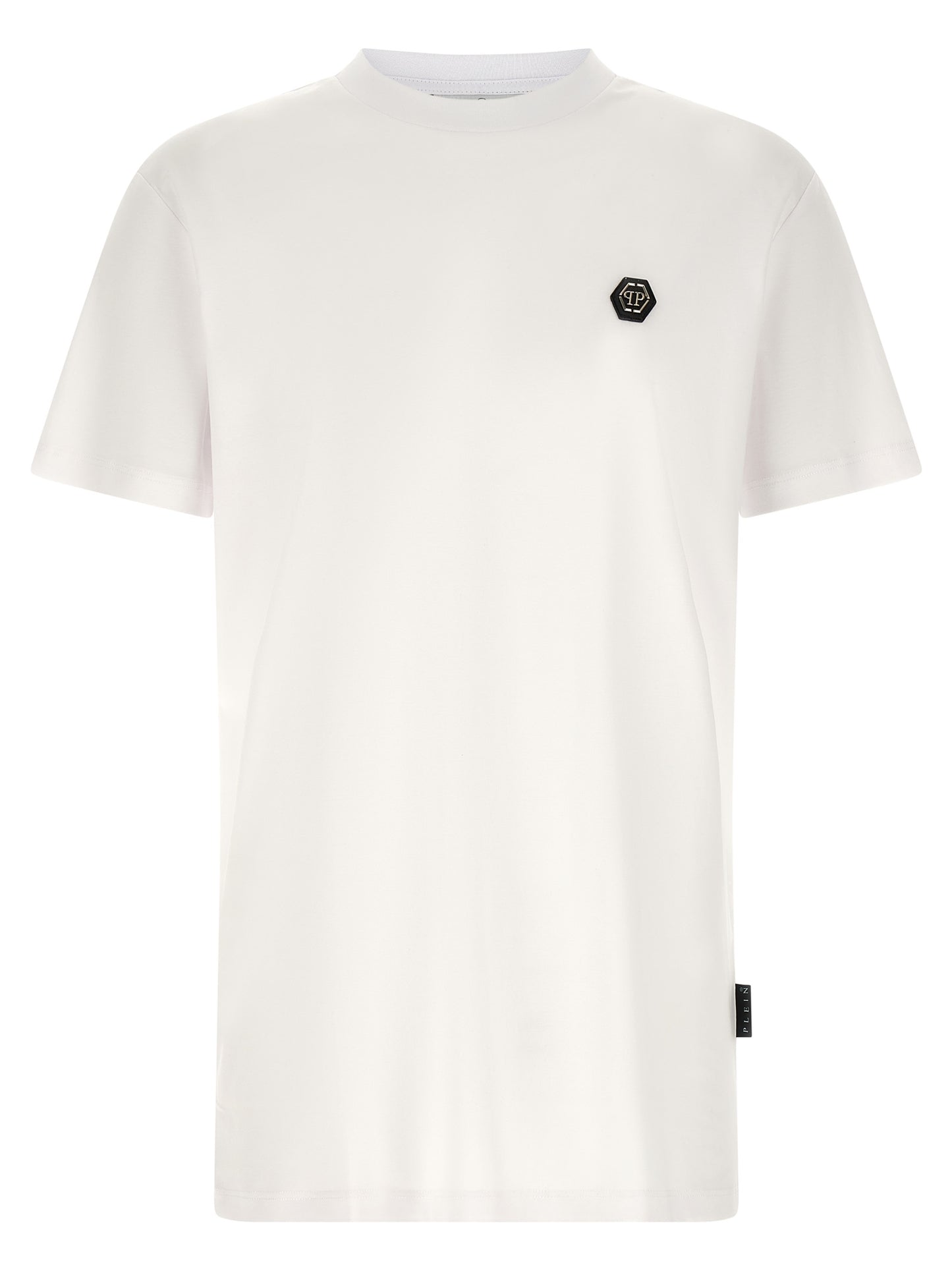 Philipp Plein White Cotton T-Shirt