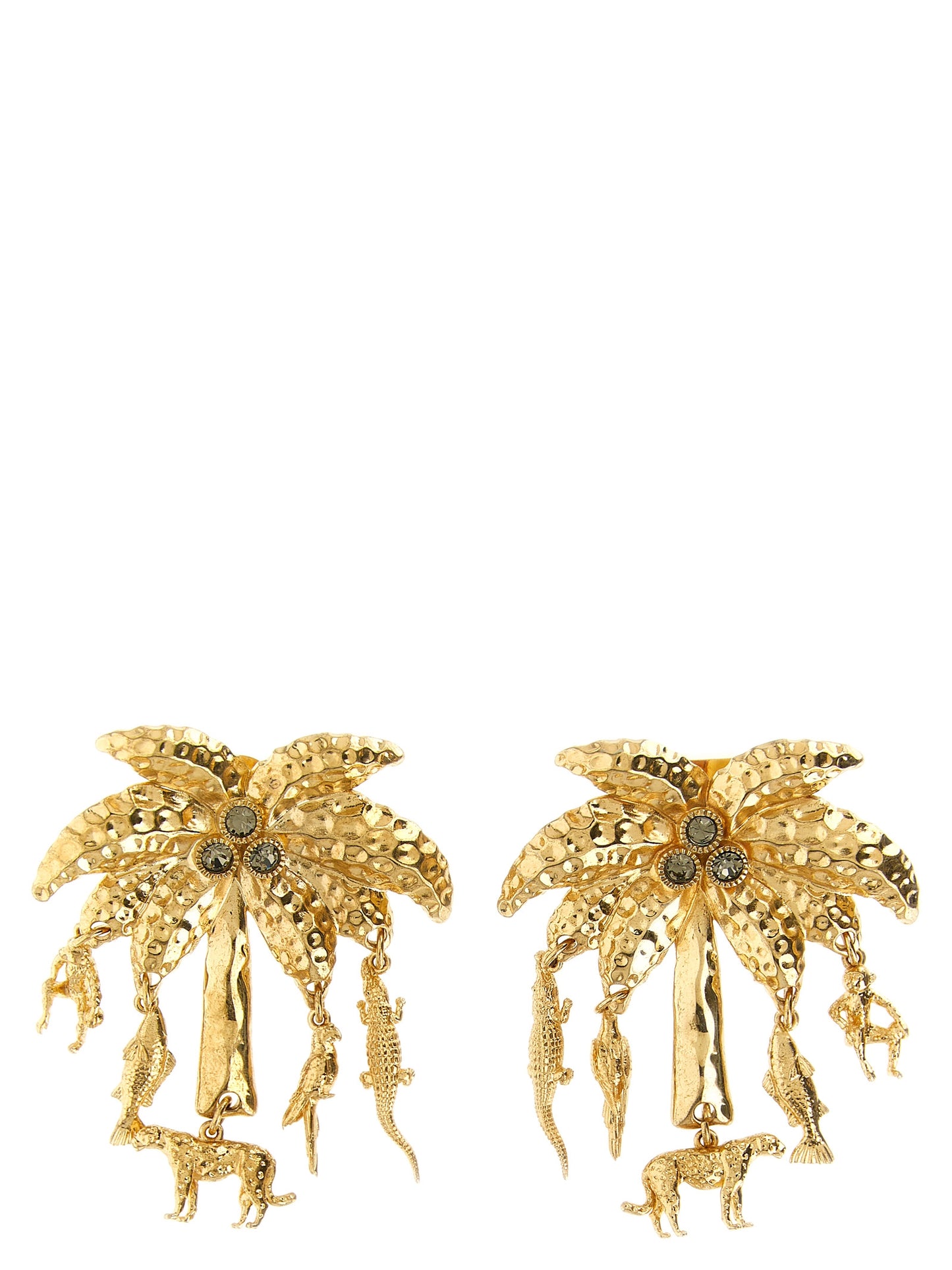 Jacquemus Gold Brass Earrings