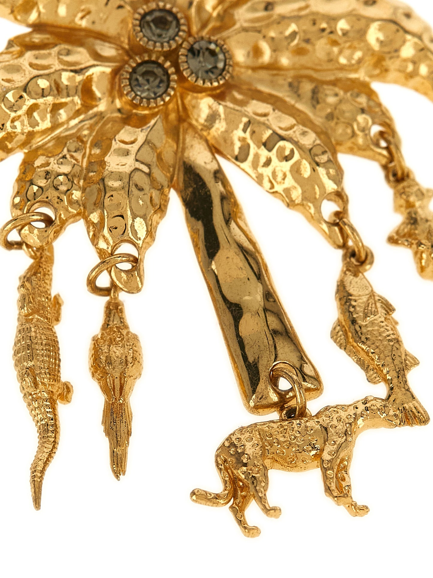 Jacquemus Gold Brass Earrings