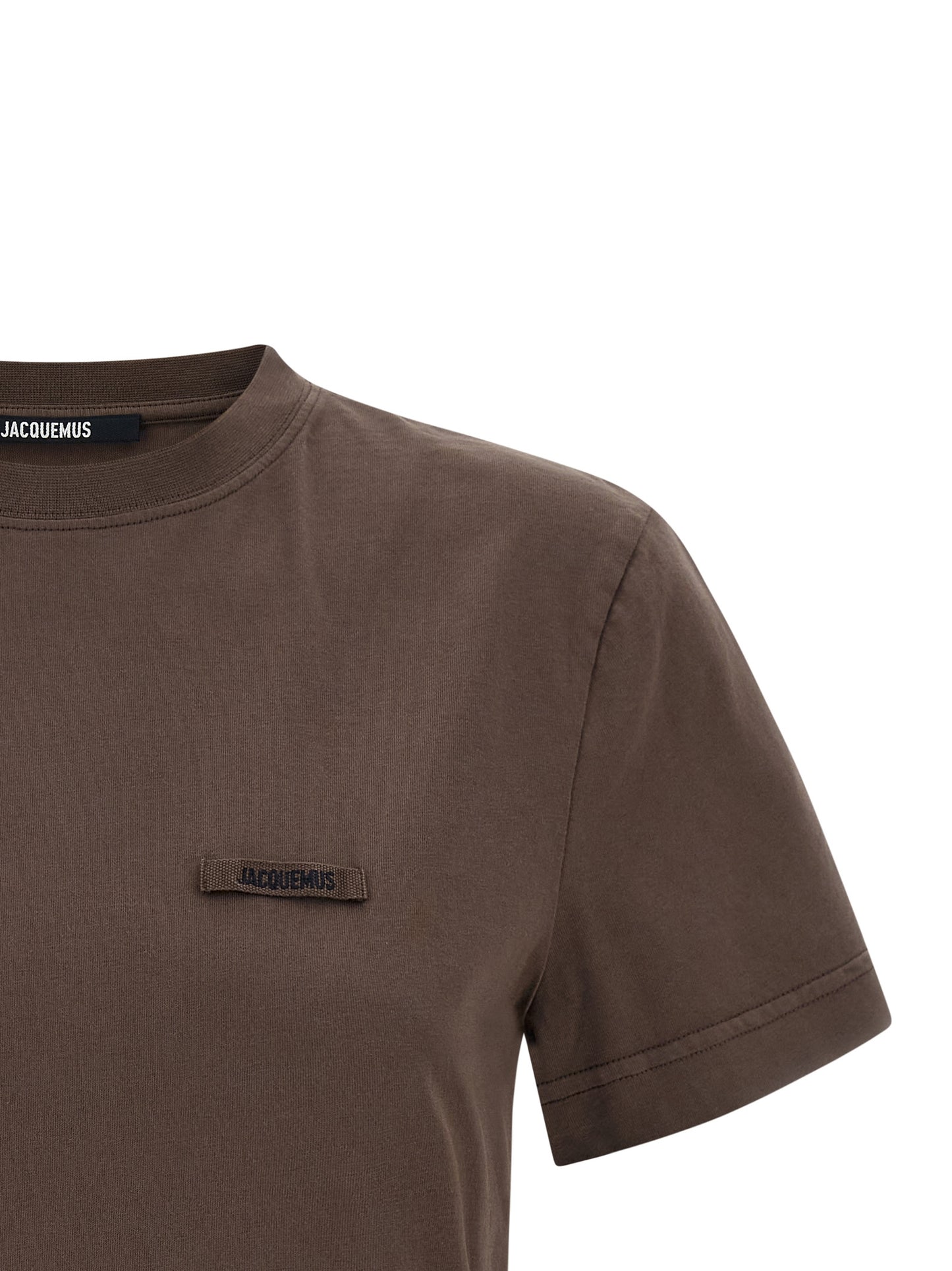 Jacquemus Brown Cotton T-Shirt