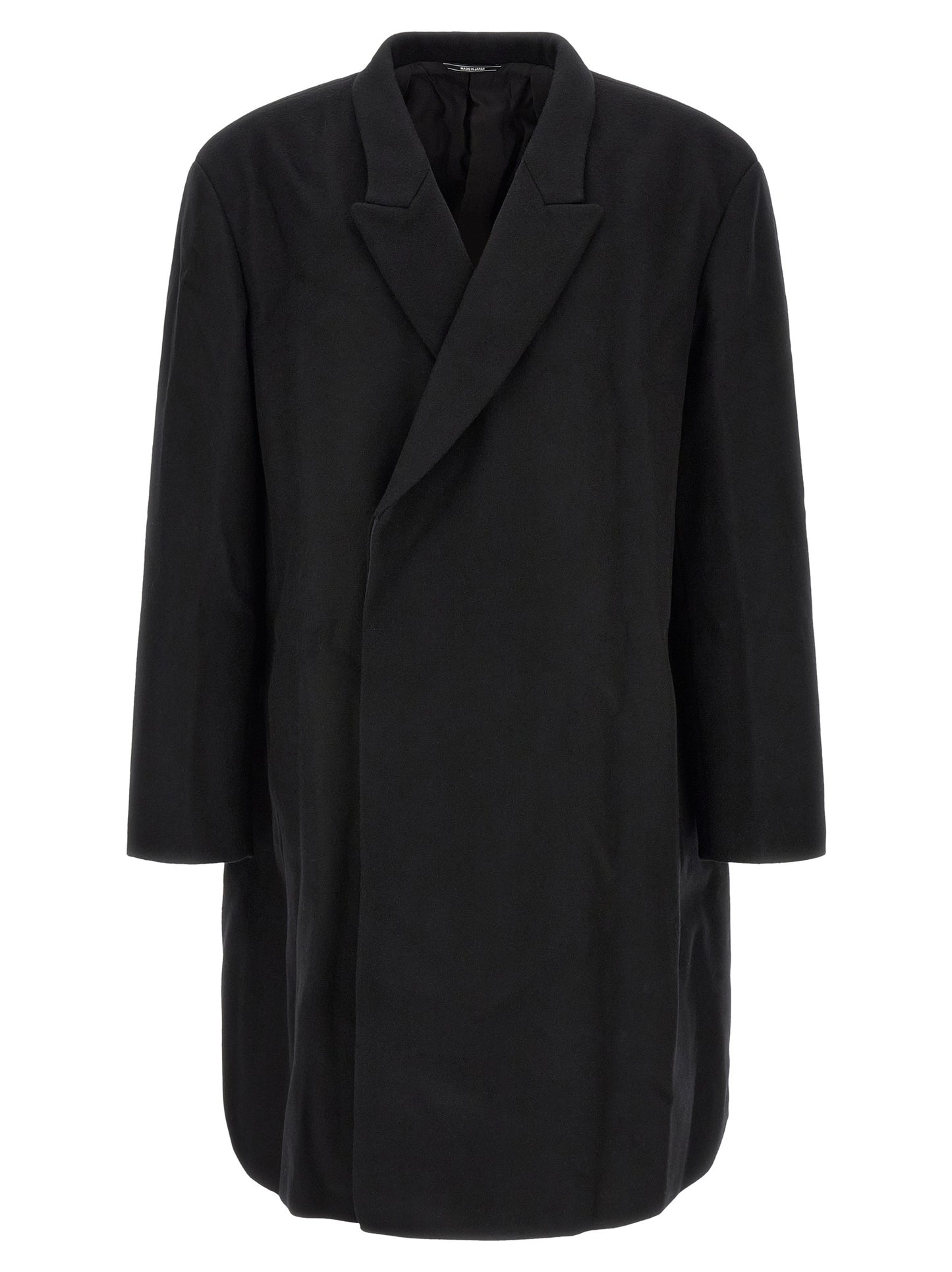 Kiko Kostadinov Black Wool Coat