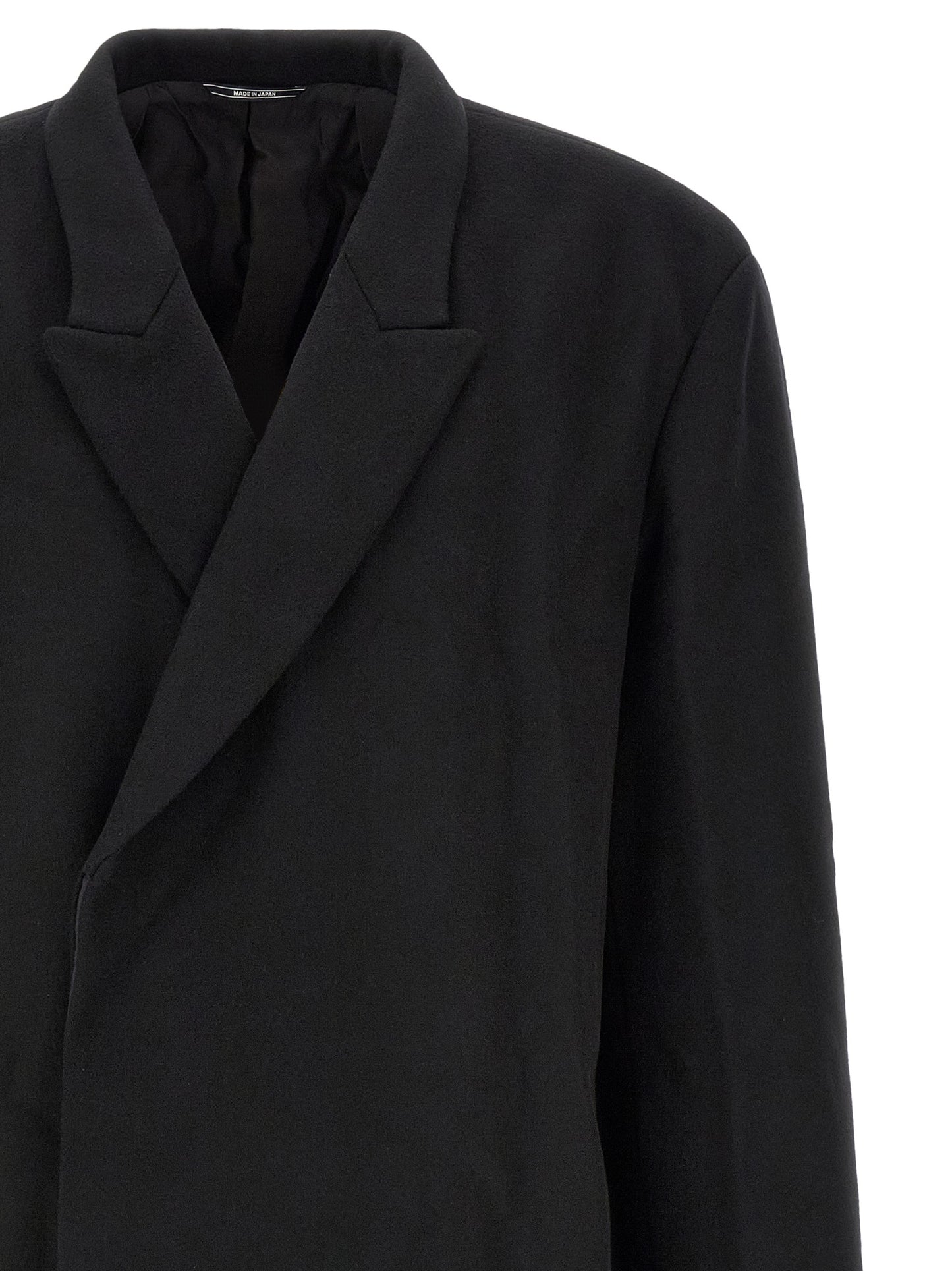 Kiko Kostadinov Black Wool Coat