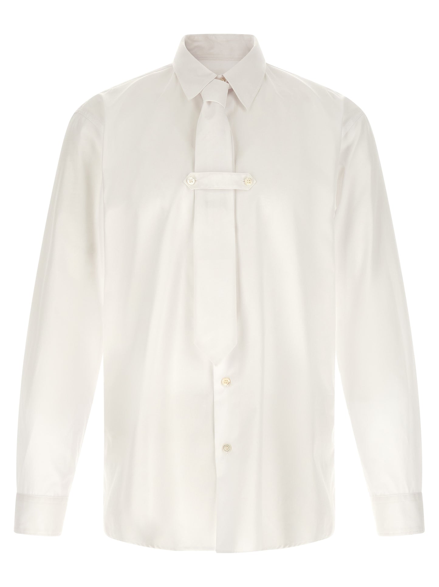 Dries Van Noten White Cotton Blouse