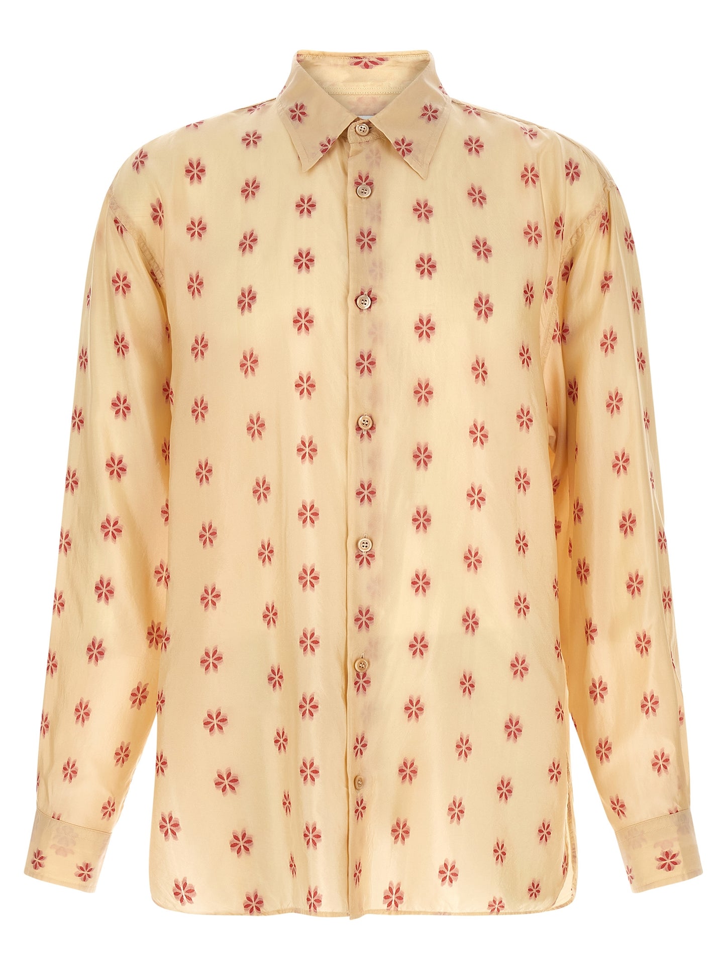 Dries Van Noten Multicolor Copper Blouse