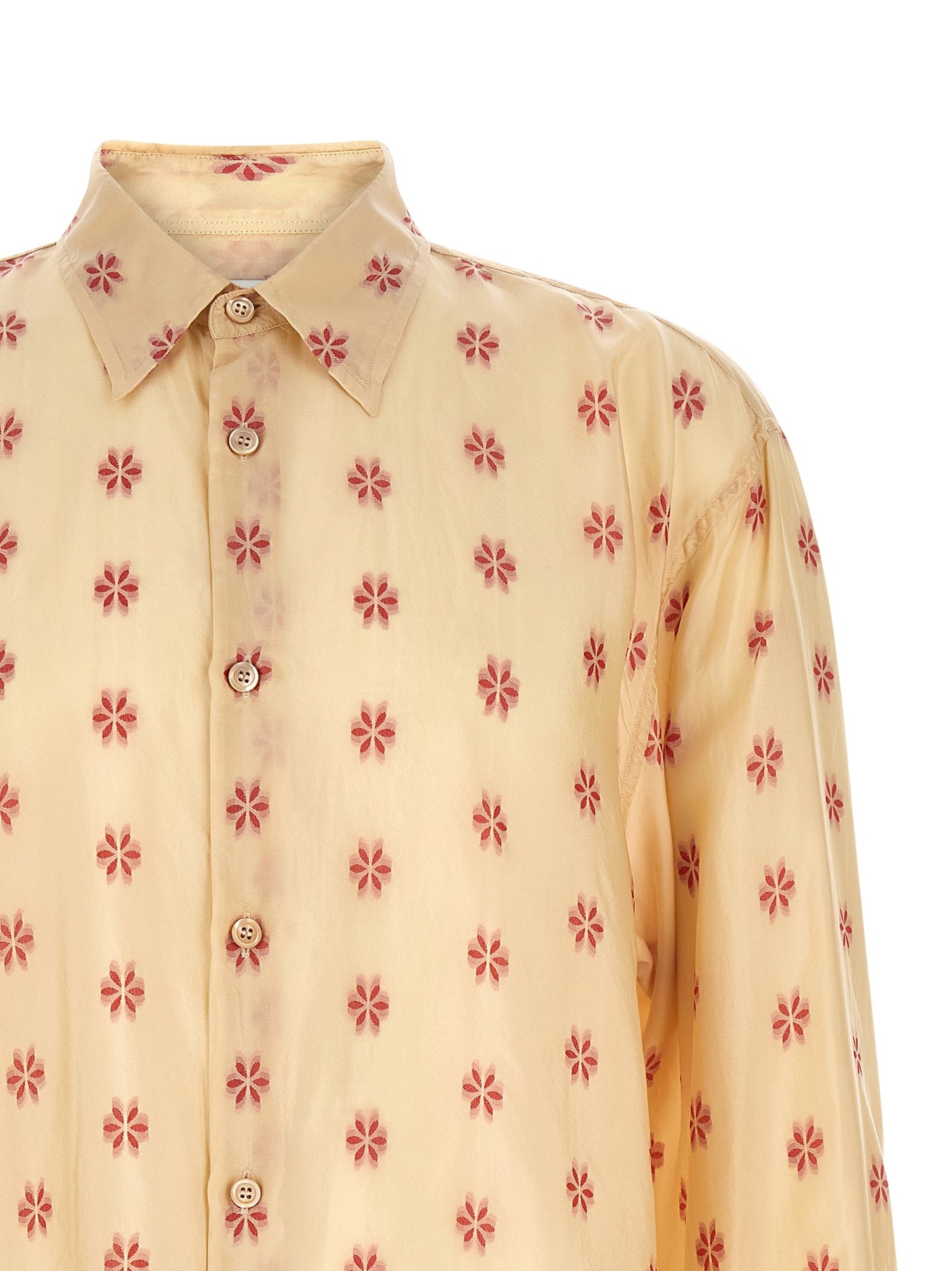 Dries Van Noten Multicolor Copper Blouse