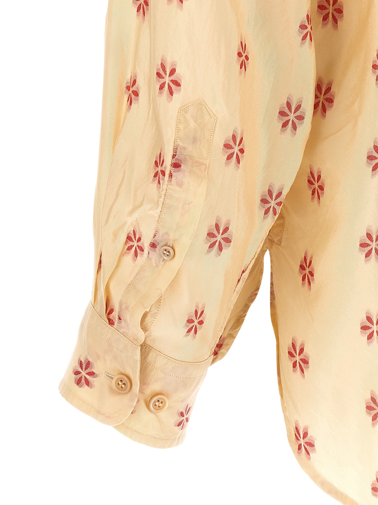 Dries Van Noten Multicolor Copper Blouse