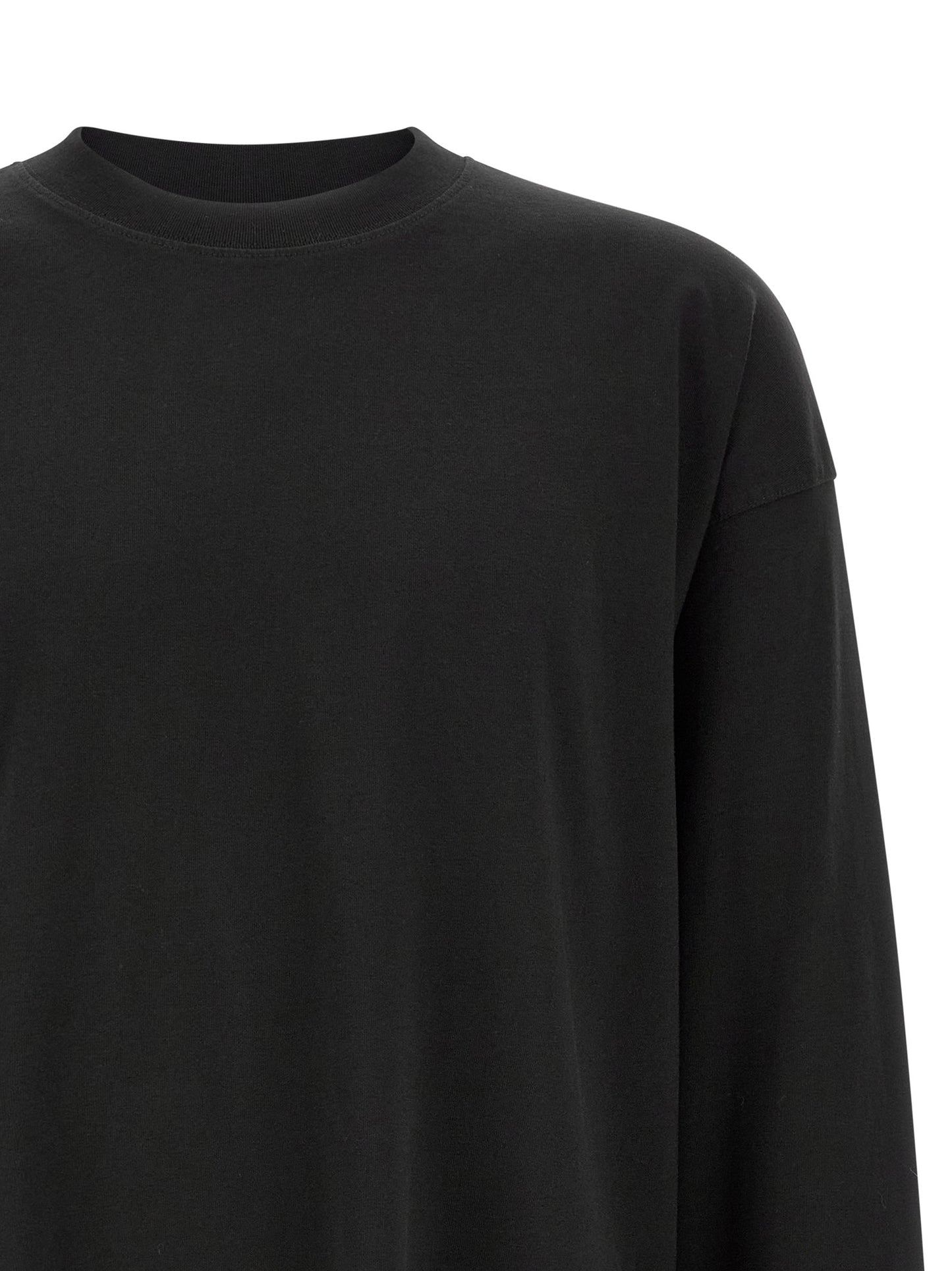 Dries Van Noten Black Cotton T-Shirt