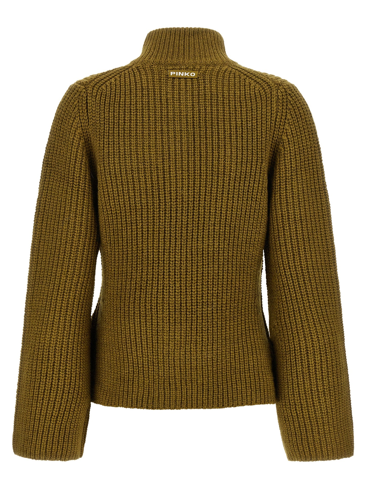 PINKO Bicolor Polyester Cardigan