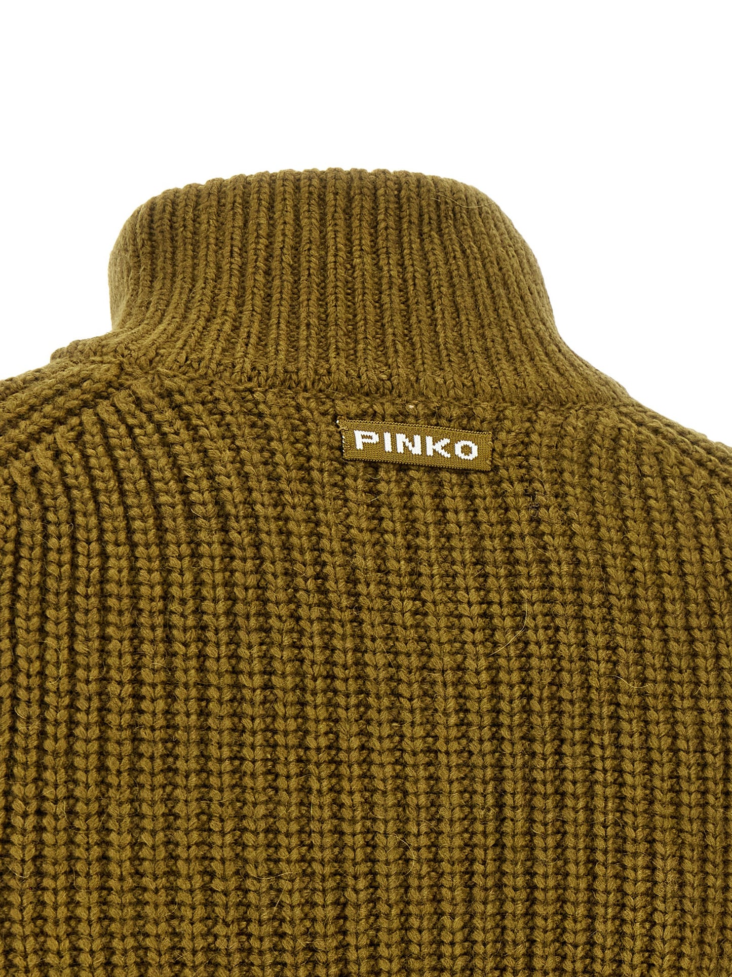 PINKO Bicolor Polyester Cardigan