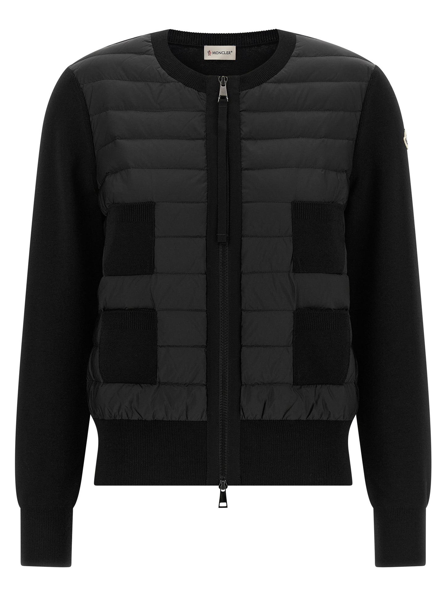 Moncler Black Polyamide Cardigan