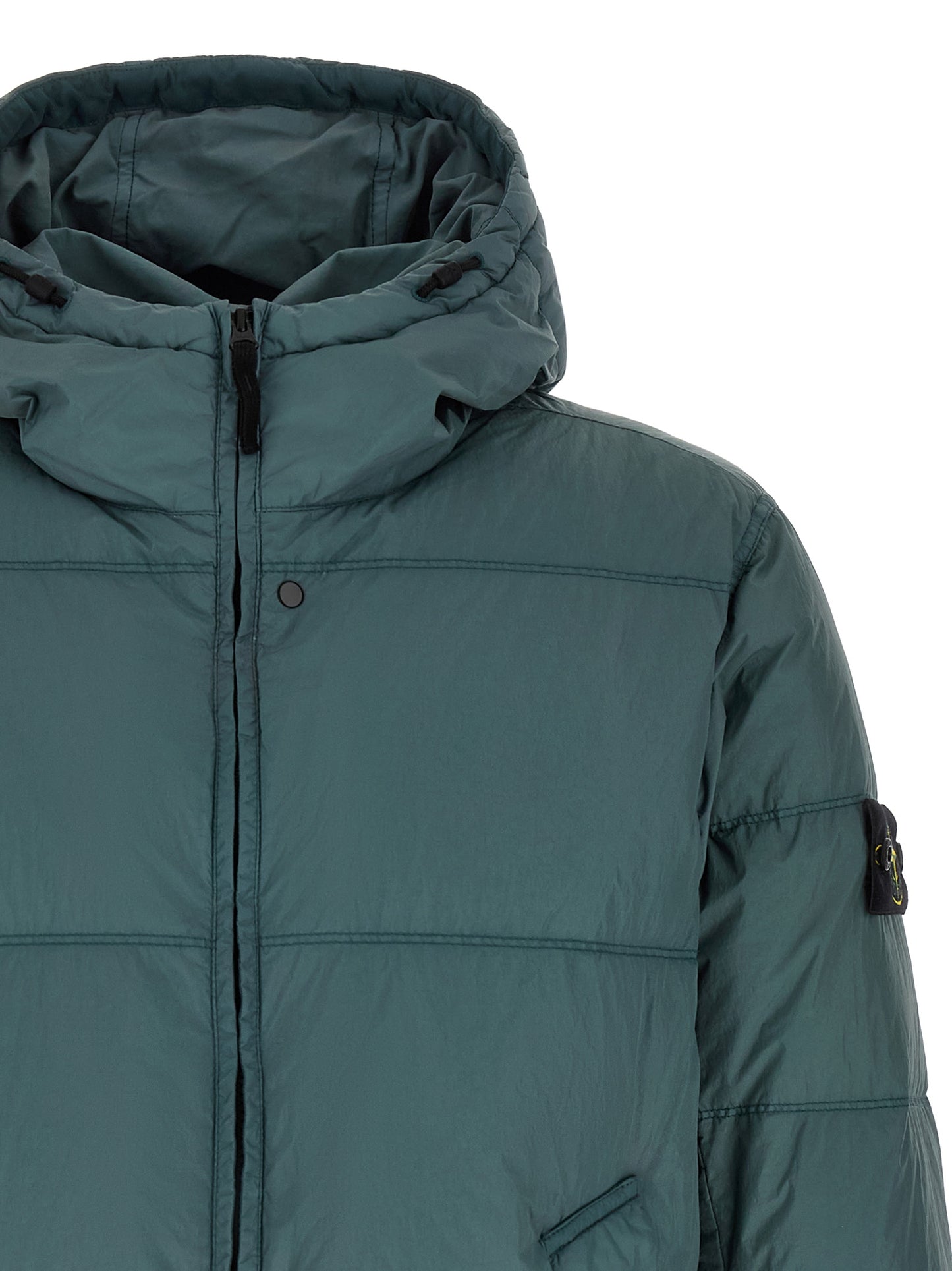 Stone Island Bicolor Polyamide Full-Length Jacket