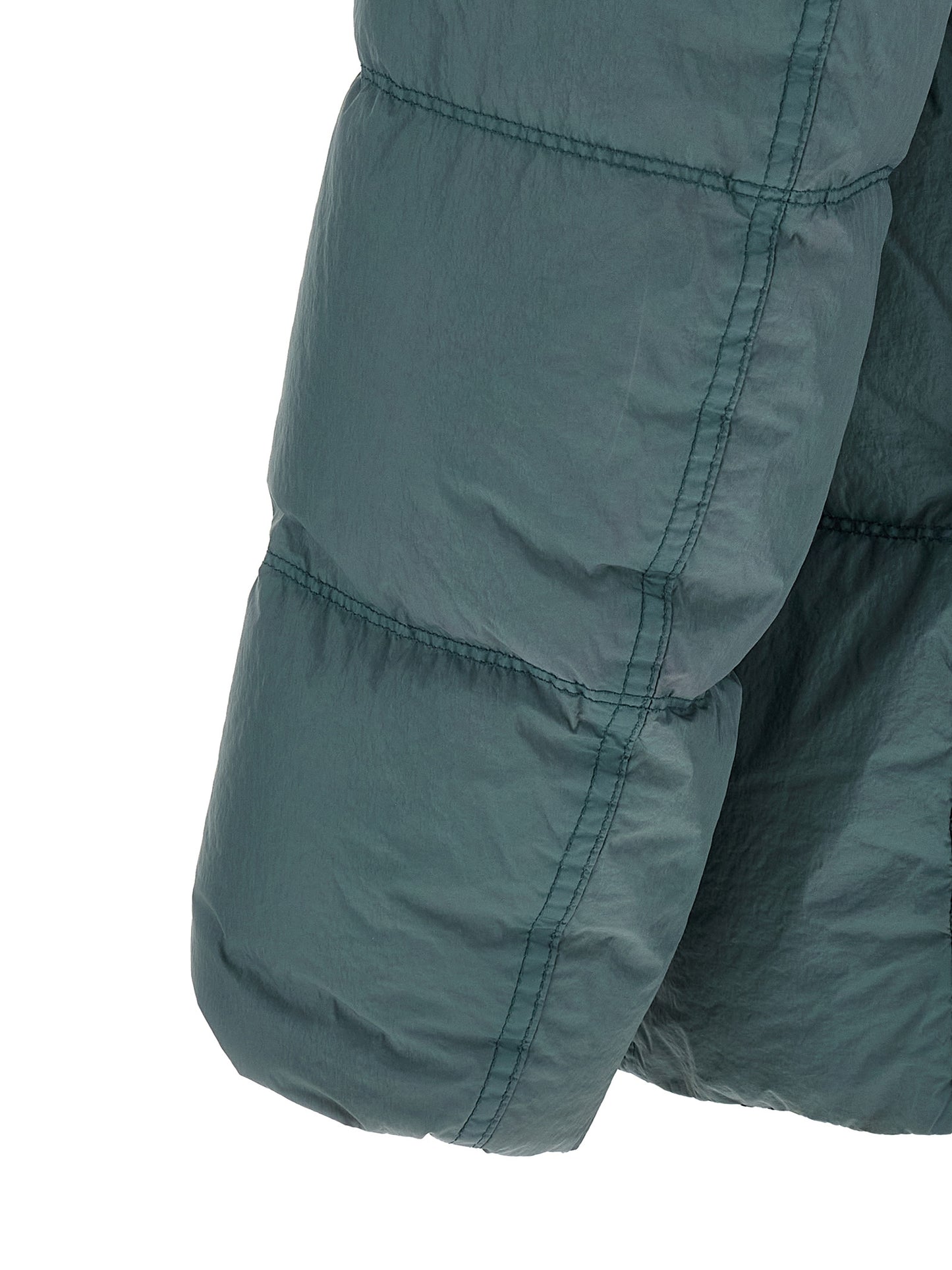 Stone Island Bicolor Polyamide Full-Length Jacket