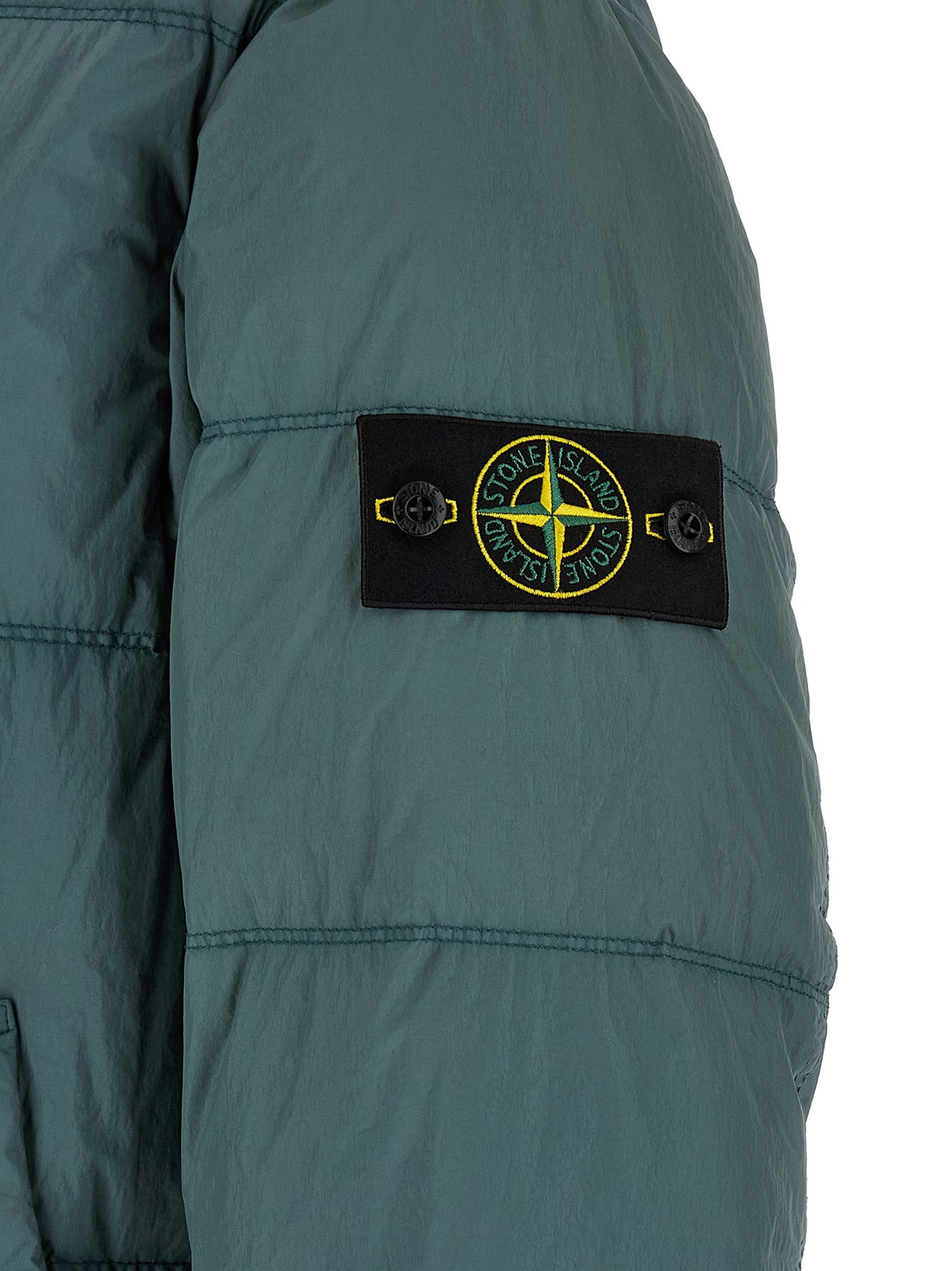 Stone Island Bicolor Polyamide Full-Length Jacket