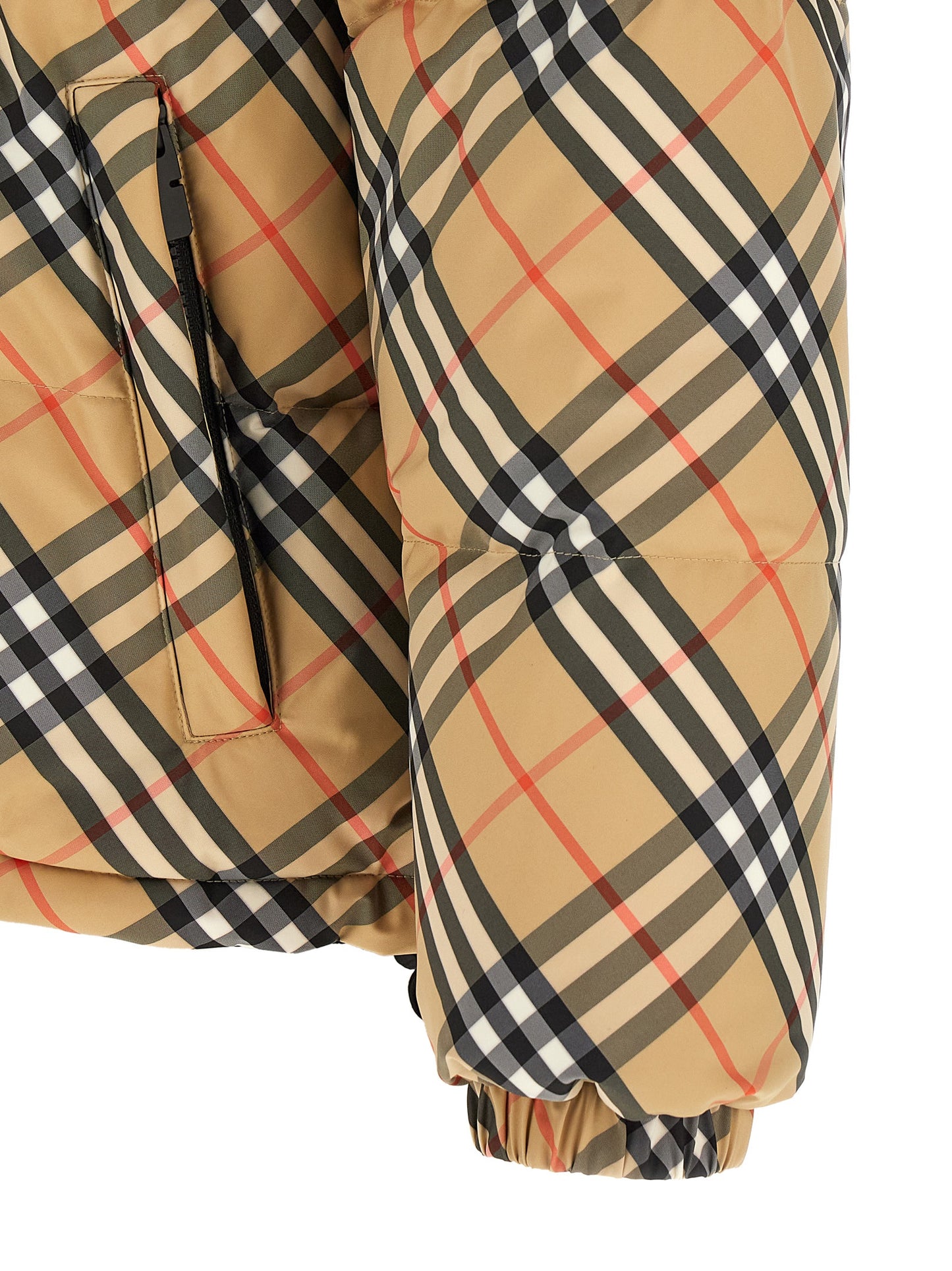 Burberry Beige Polyester Shell Jacket