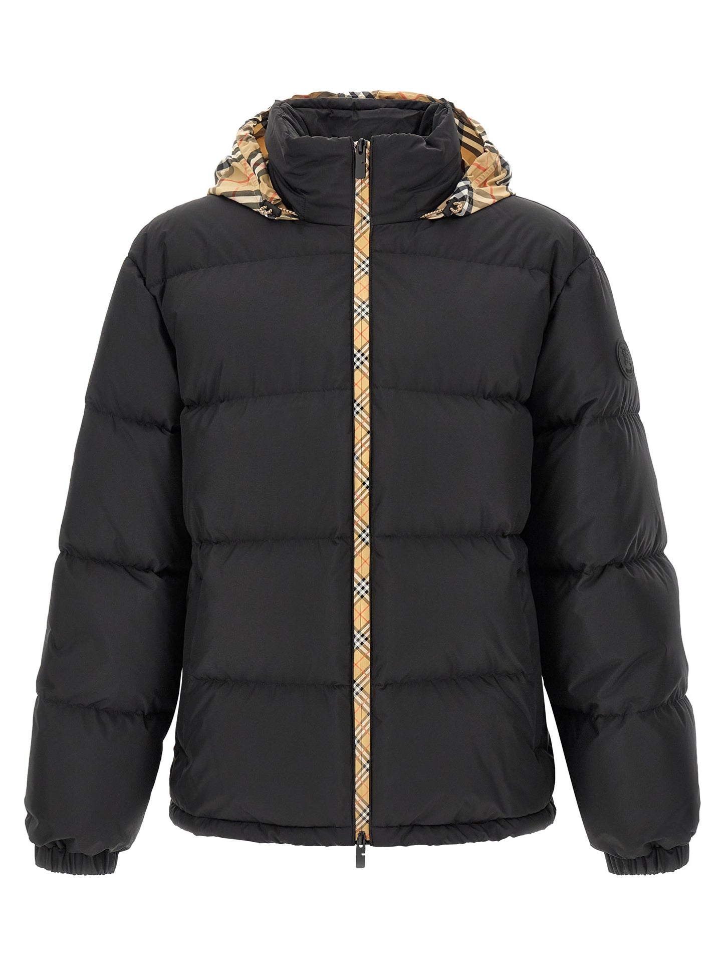 Burberry Black Polyester Parka
