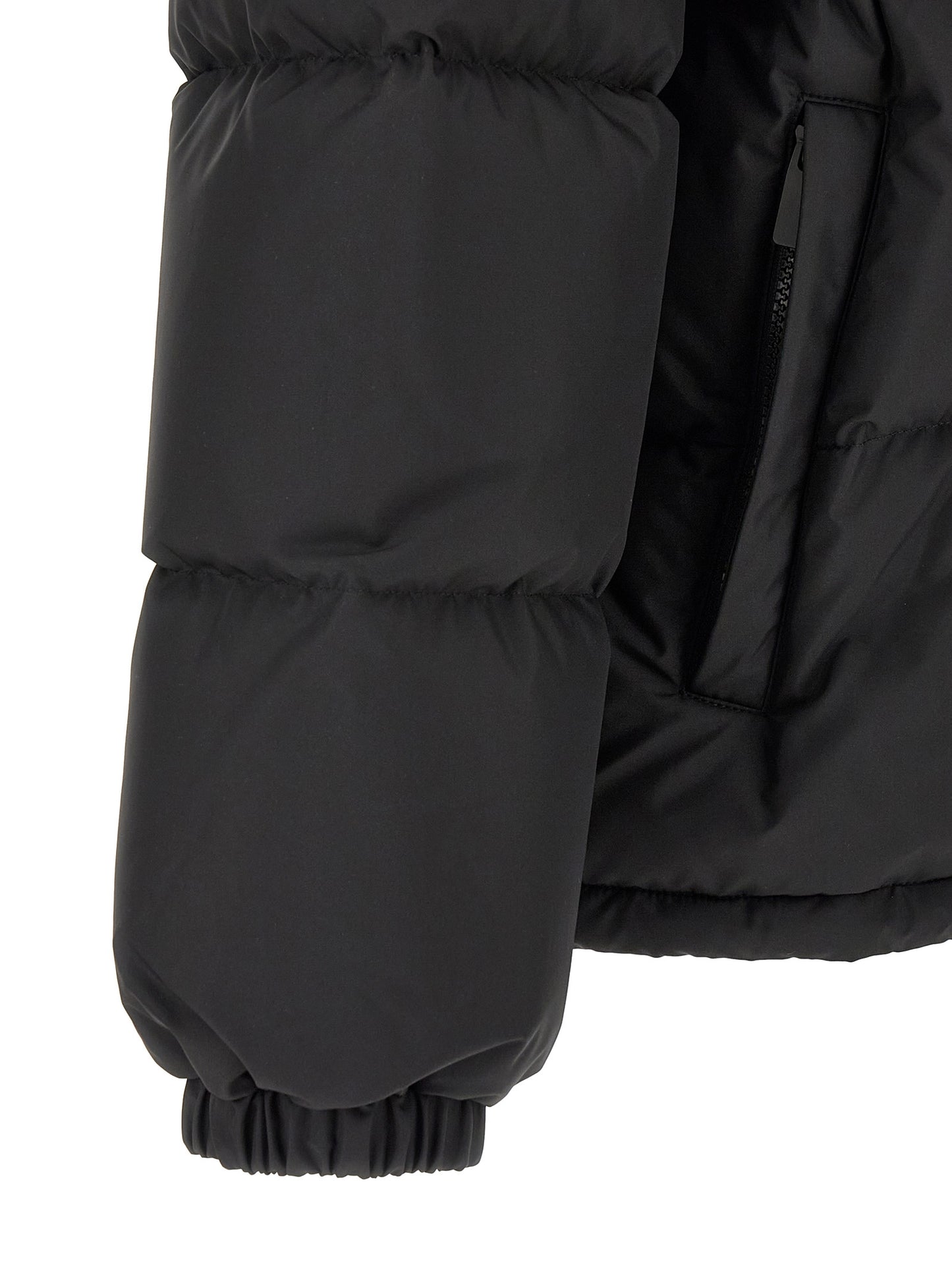 Burberry Black Polyester Parka