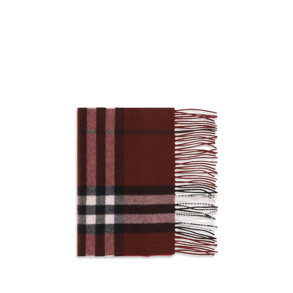 Burberry Bordeaux Cashmere Scarf