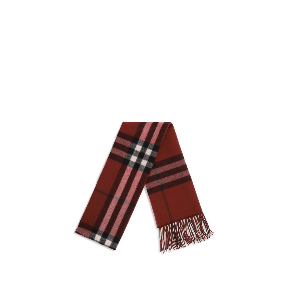 Burberry Bordeaux Cashmere Scarf