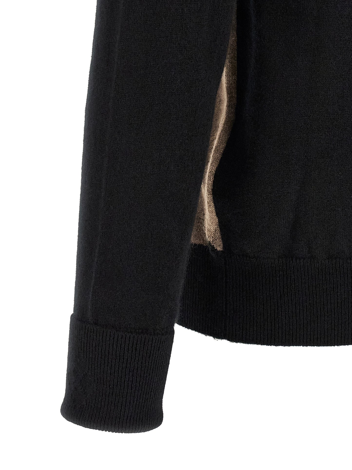 Ballantyne Black Cashmere Cardigan