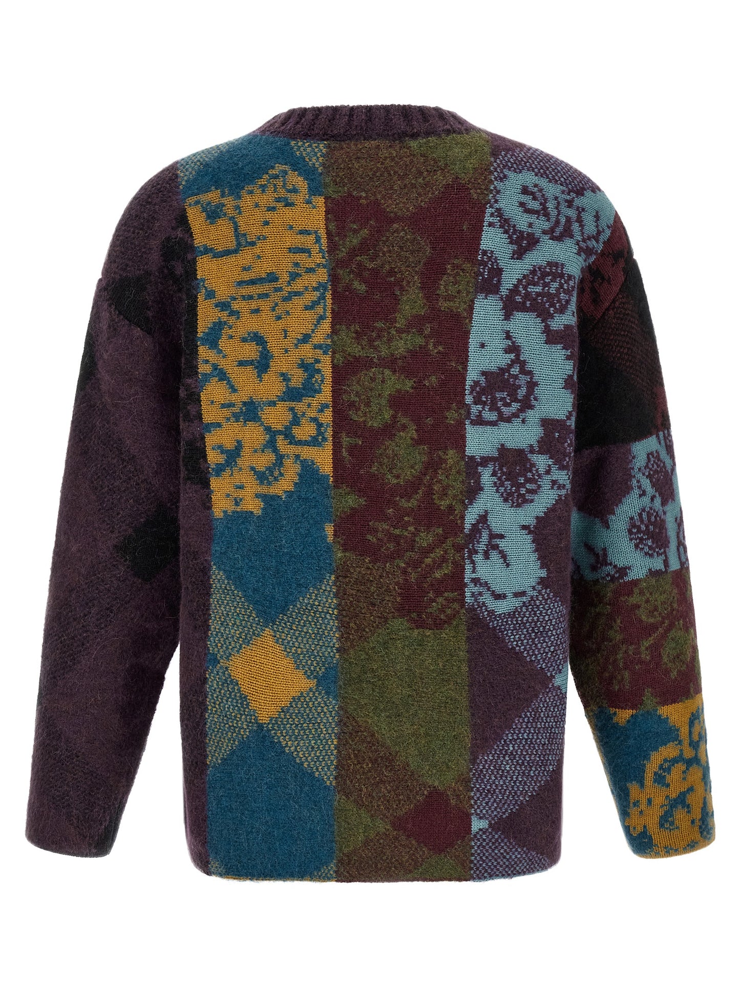 Dries Van Noten Multicolor Wool Cardigan