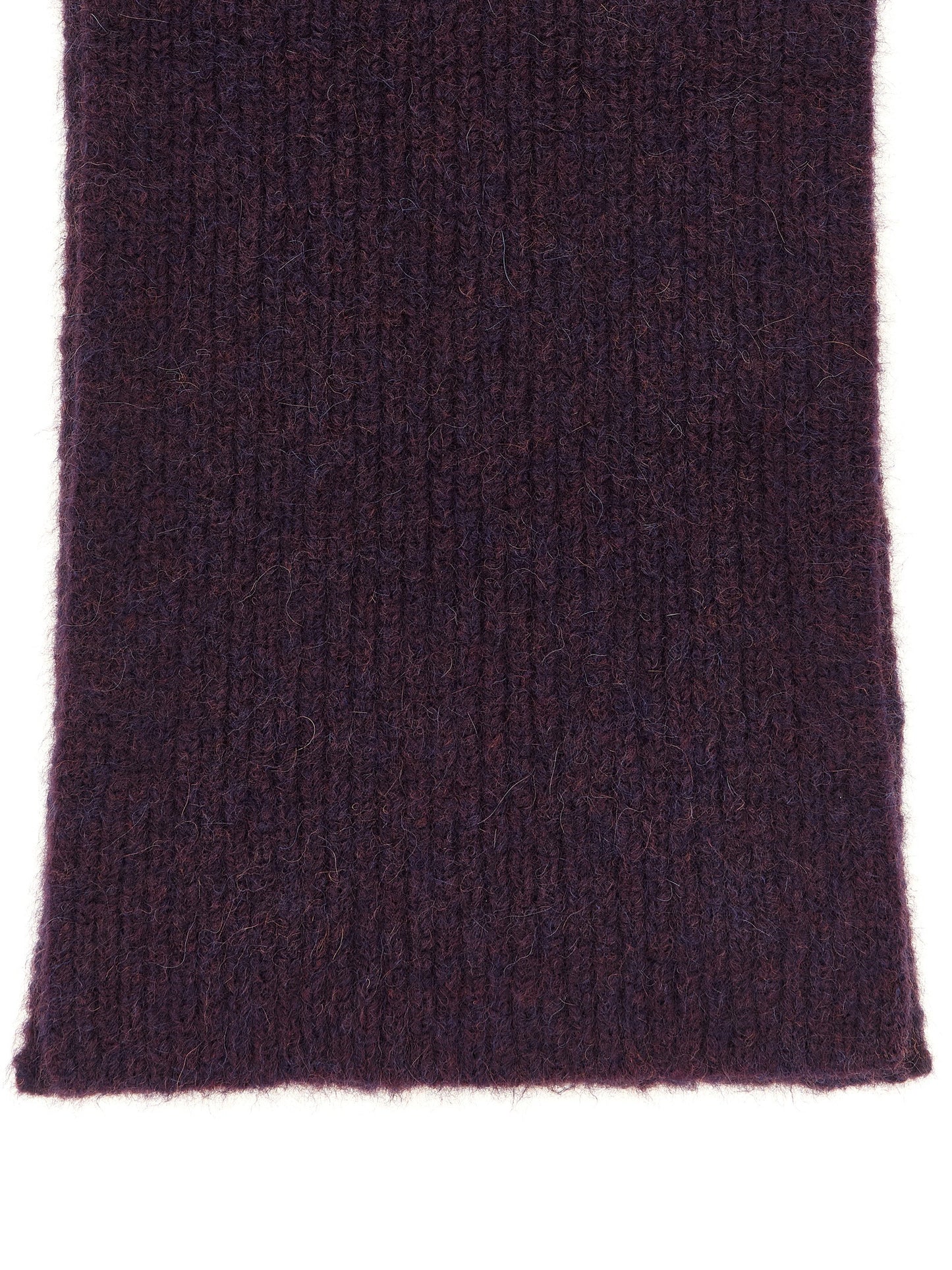 Dries Van Noten Purple Wool Foulard