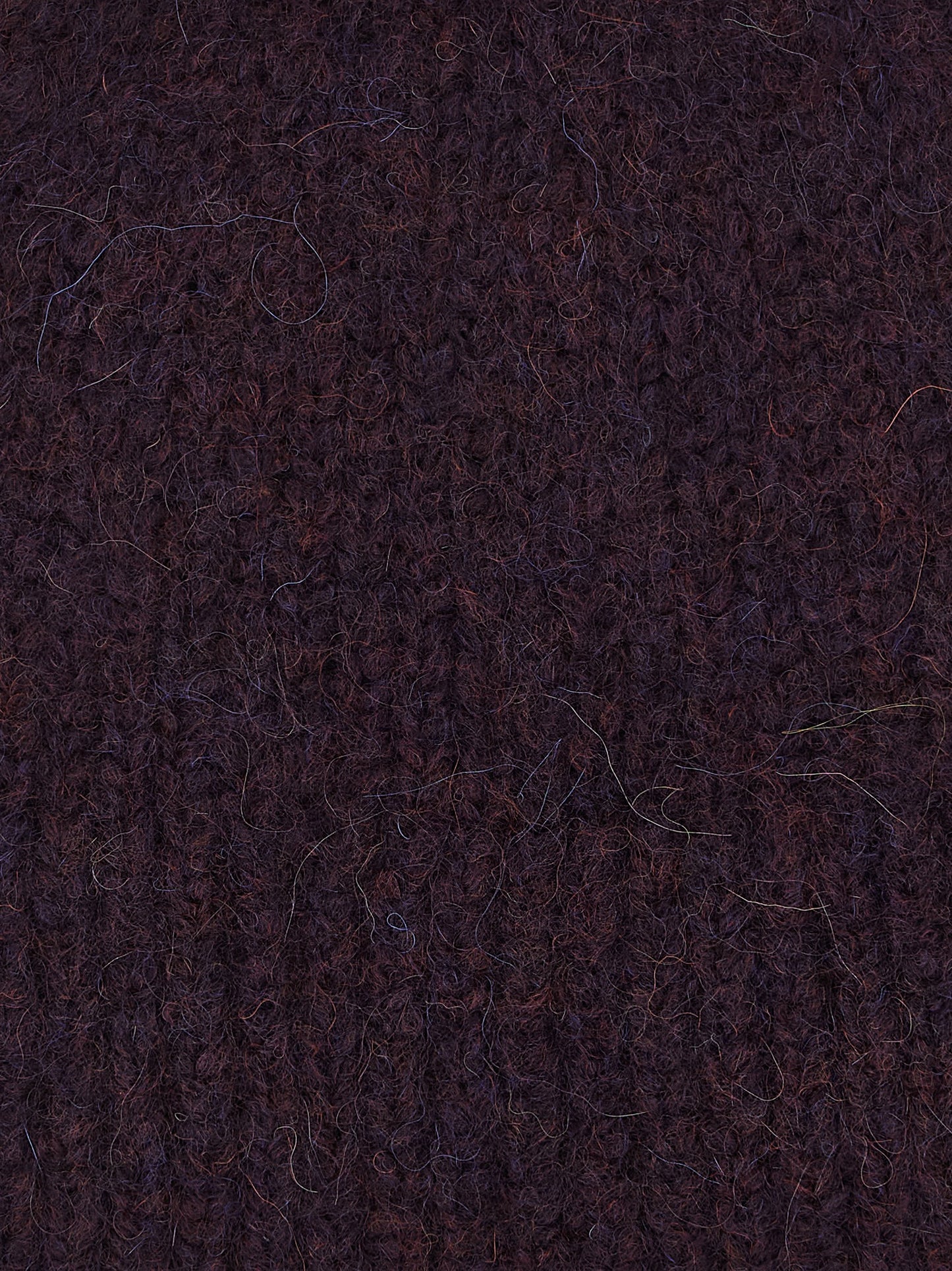 Dries Van Noten Purple Wool Beanie