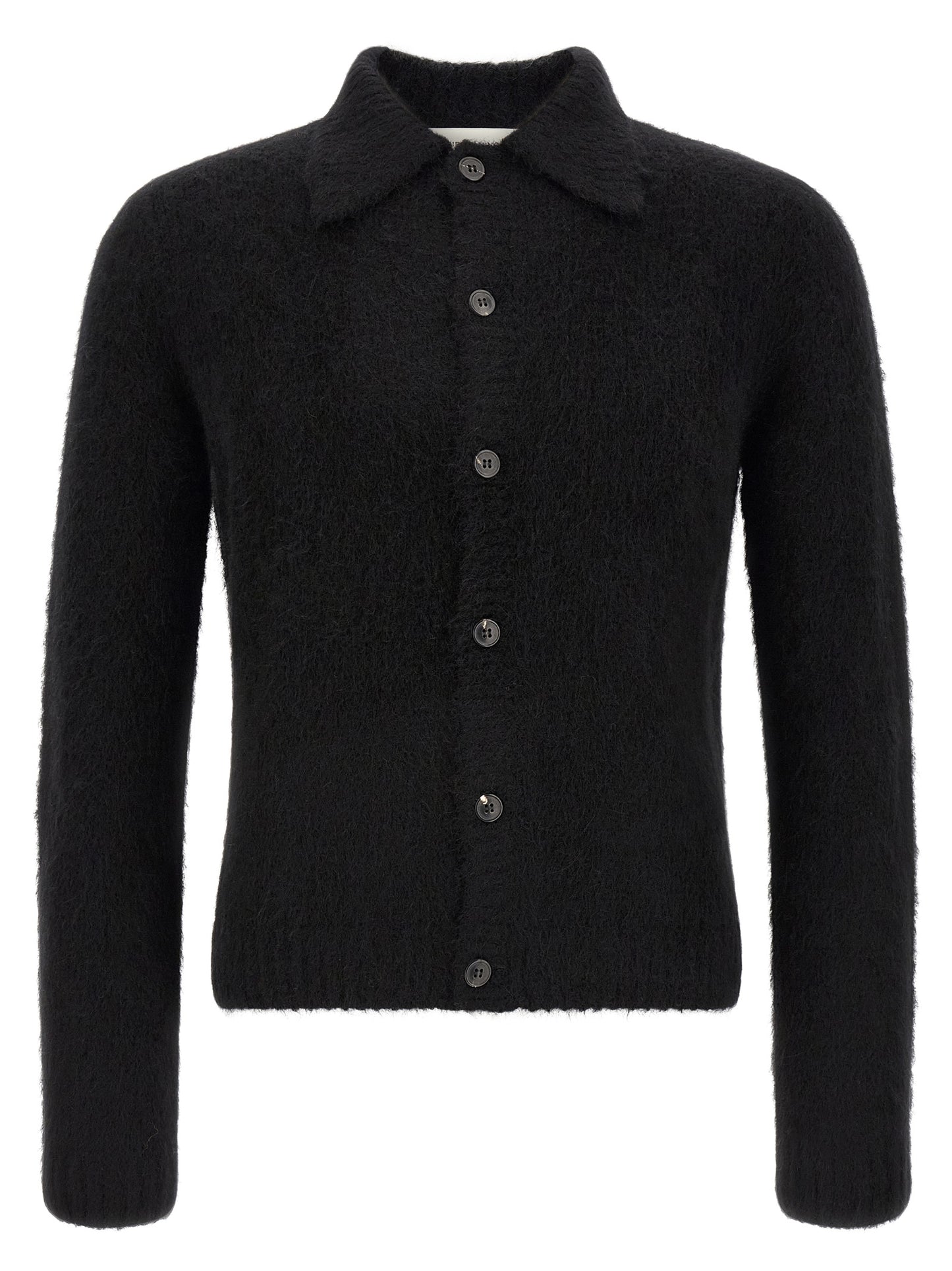 Dries Van Noten Black Wool Cardigan