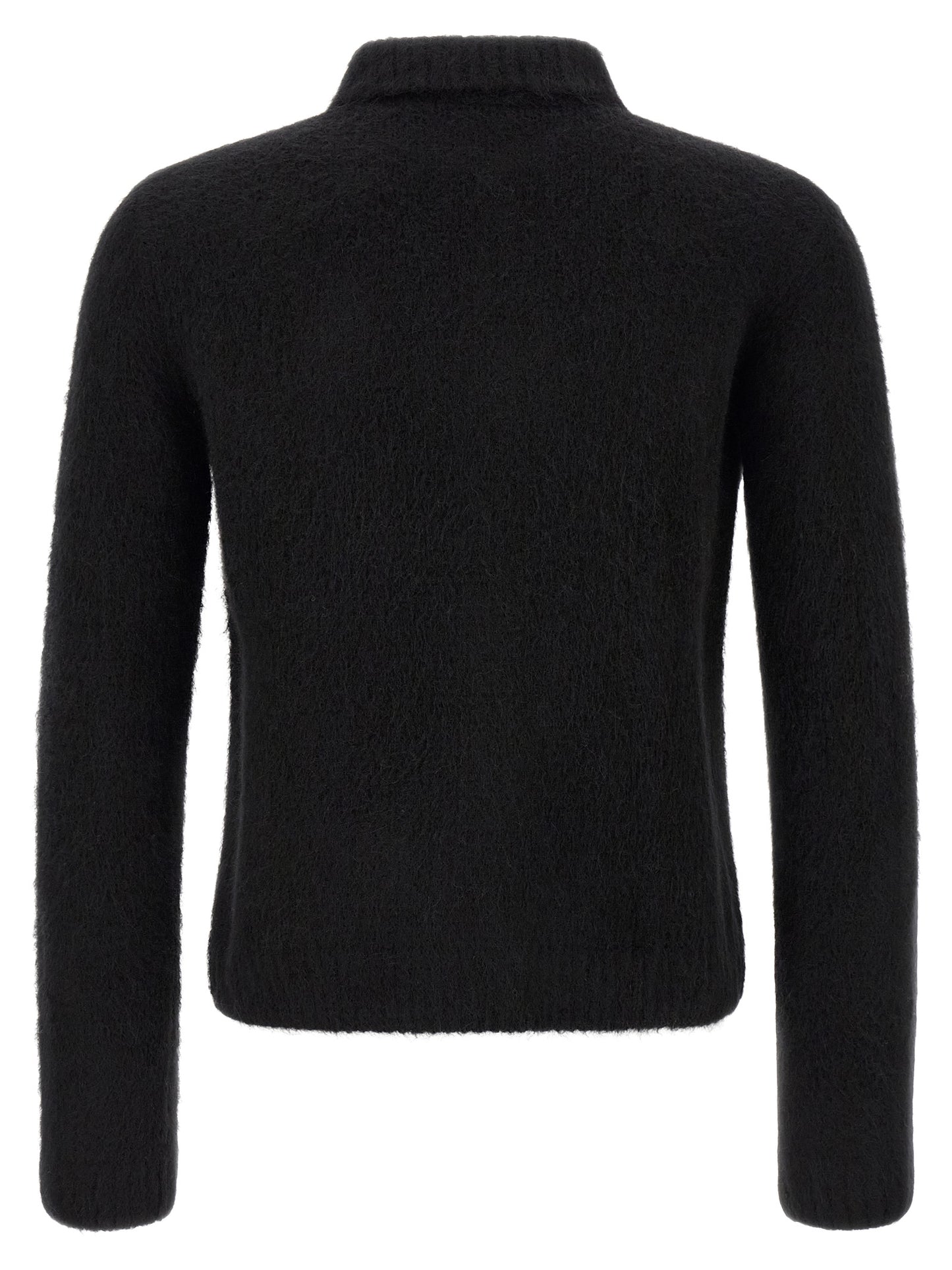 Dries Van Noten Black Wool Cardigan