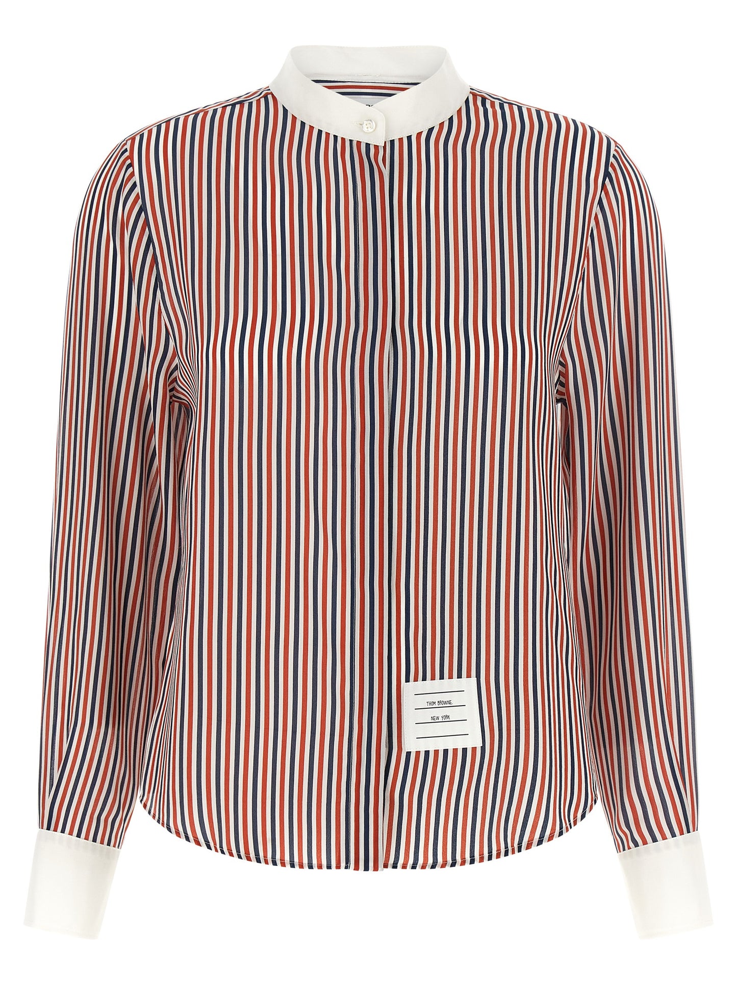Thom Browne Multicolor Silk Blouse