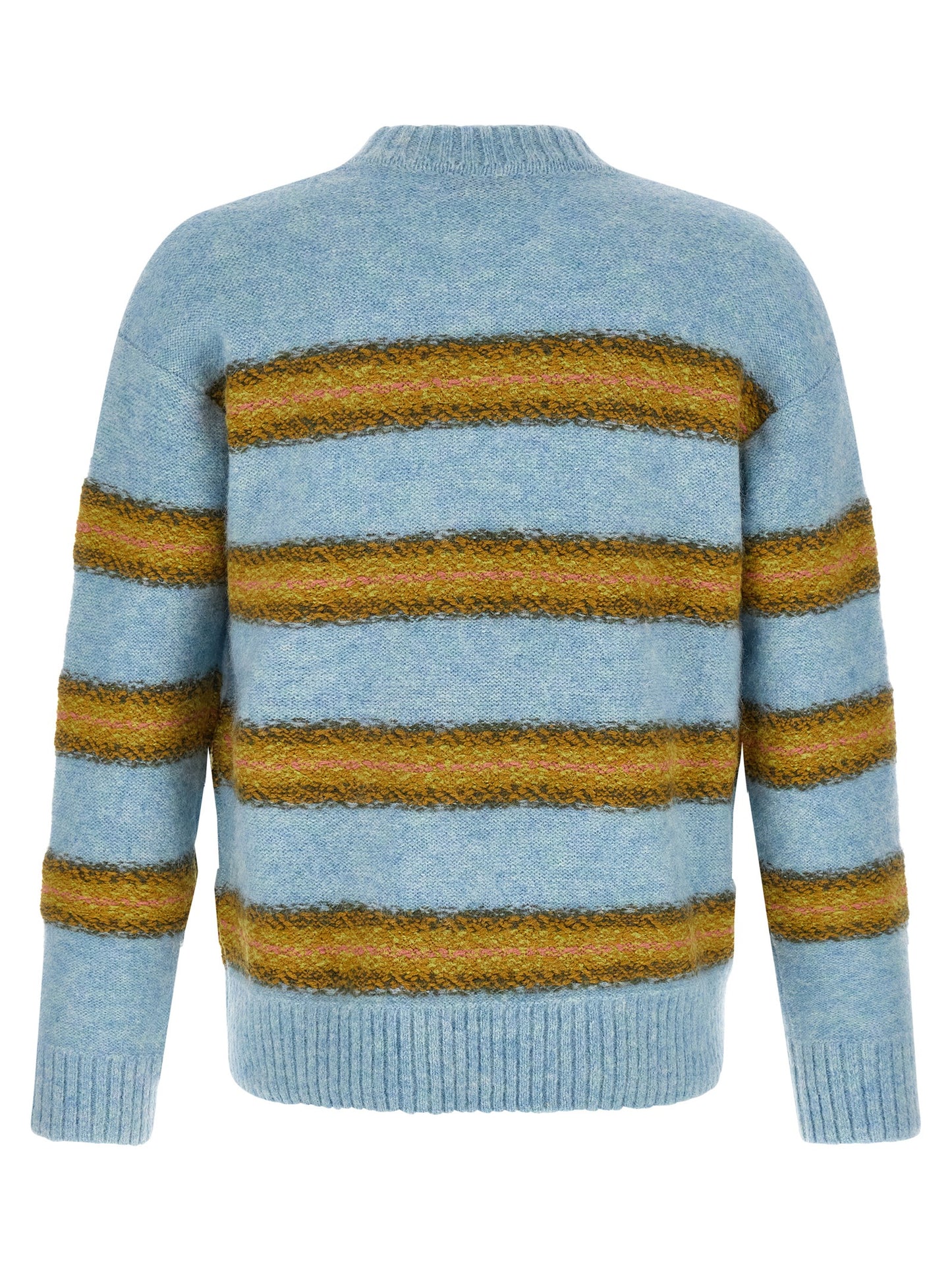 Dries Van Noten Blue Wool Cardigan