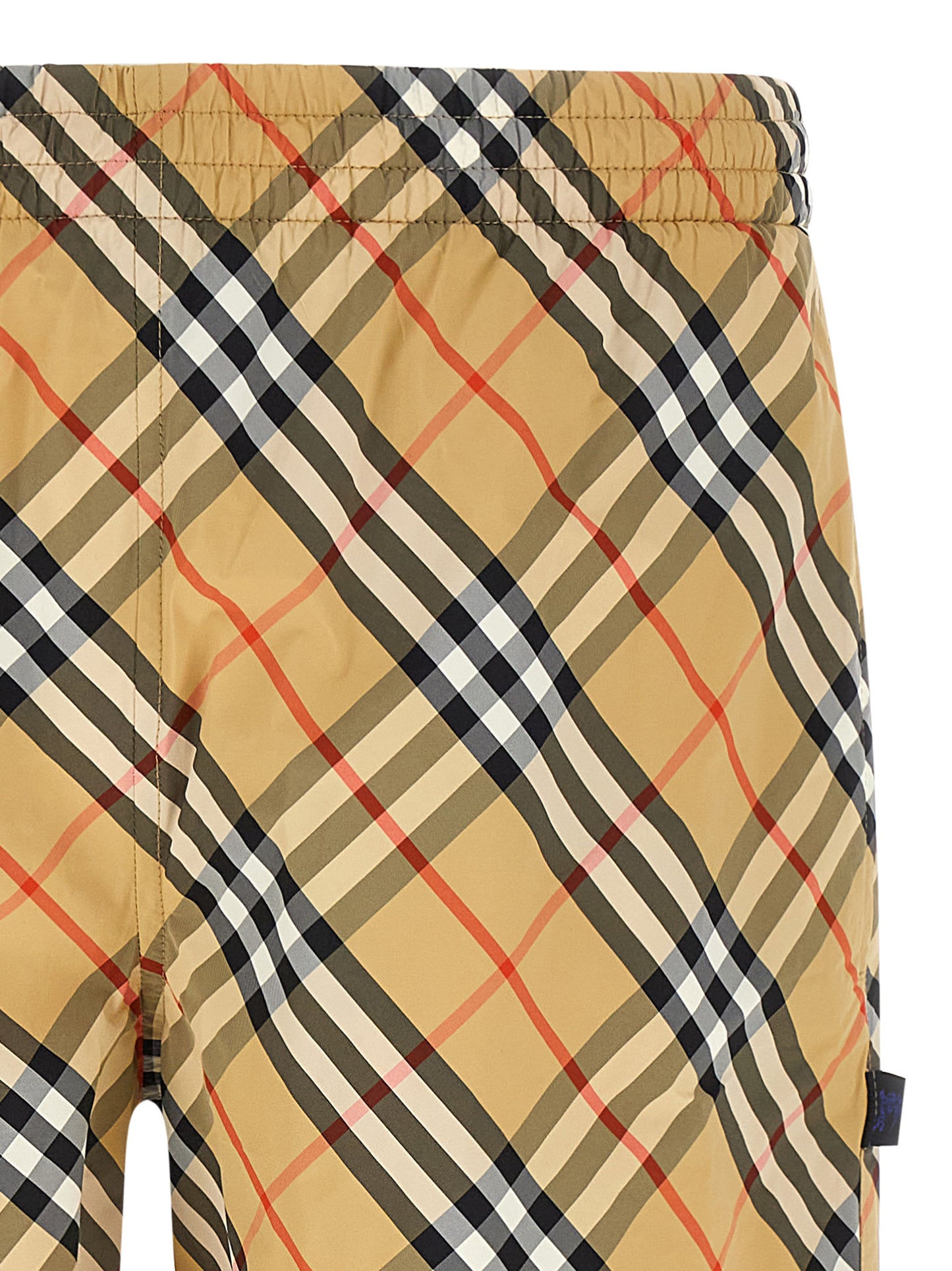 Burberry Beige Polyamide Swim Shorts