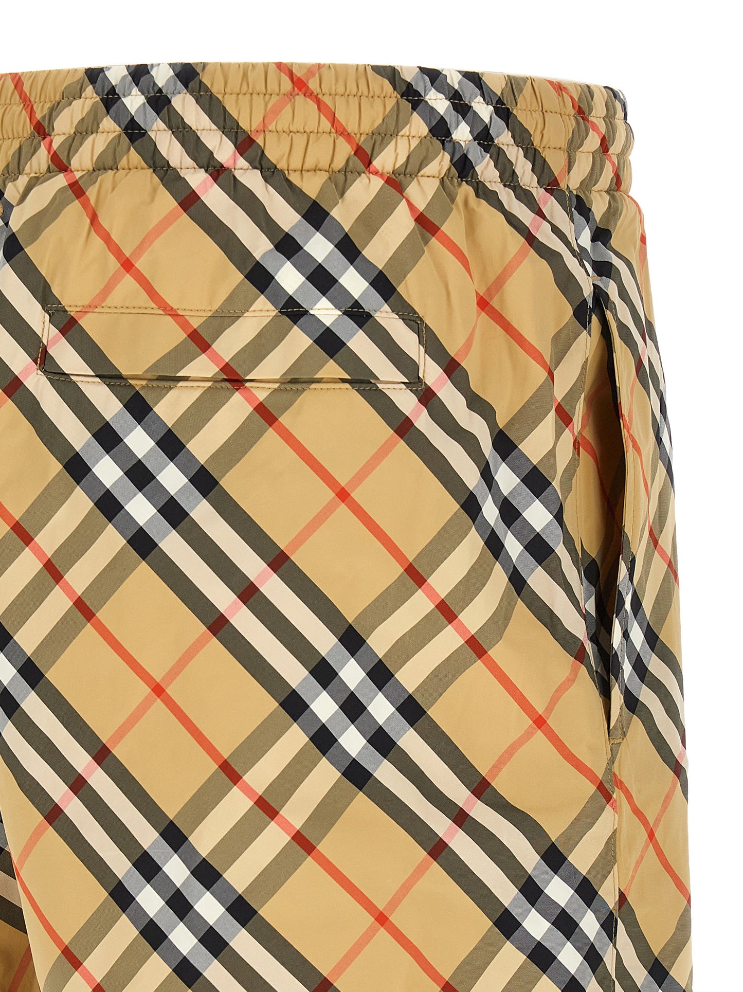 Burberry Beige Polyamide Swim Shorts