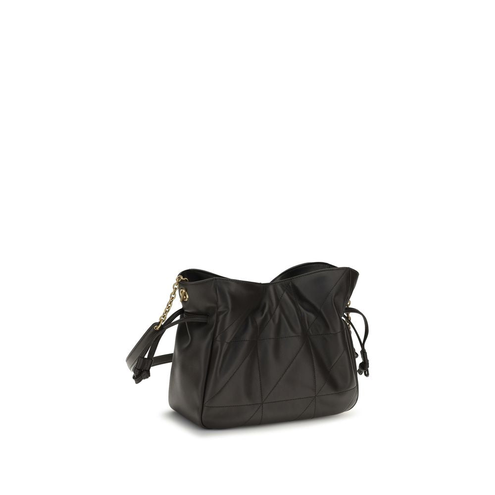 Saint Laurent Black Lamb Ovis Aries Clutch Bag