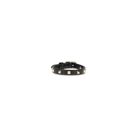 Valentino Garavani Black Goatskin Bracelet