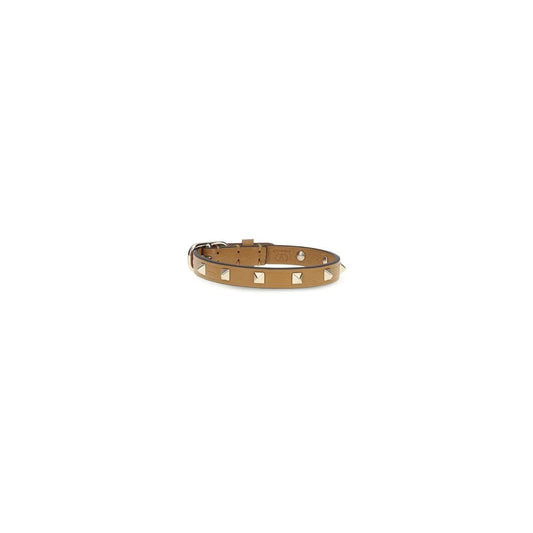 Valentino Garavani Brown Goatskin Bracelet