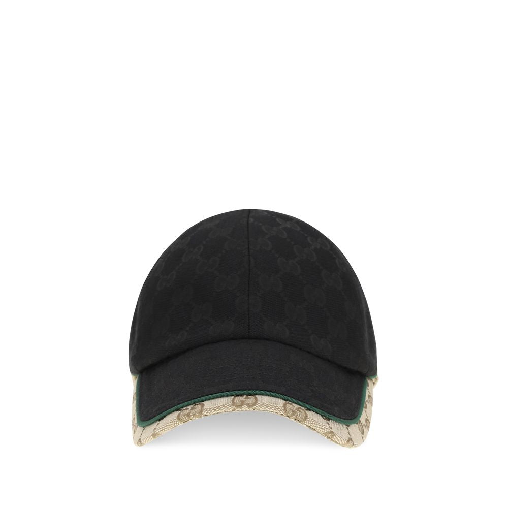 Gucci Black Polyamide Cap (Baseball Hat)