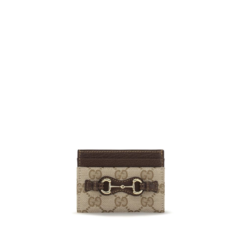 Gucci Brown Cotton Wallet