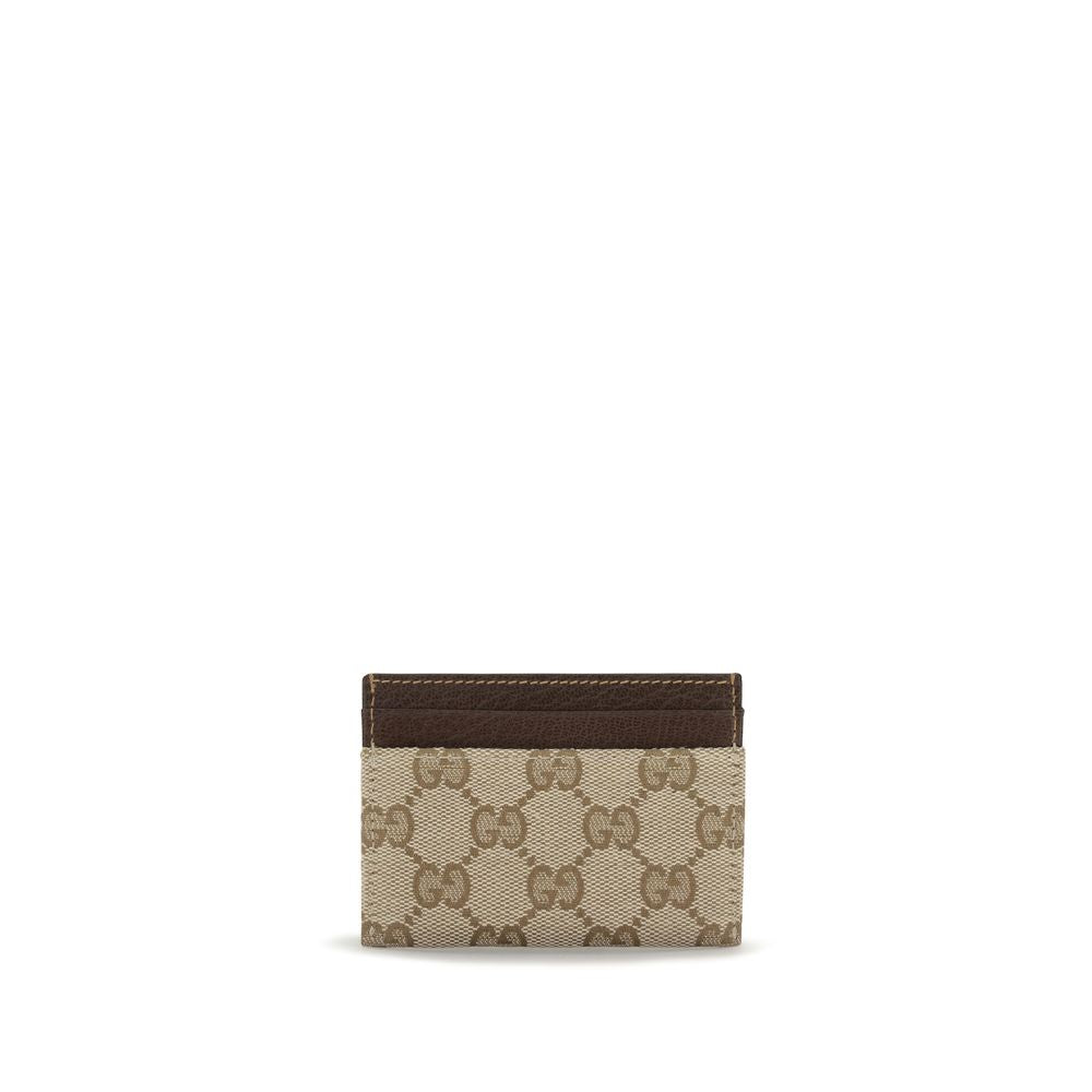 Gucci Brown Cotton Wallet
