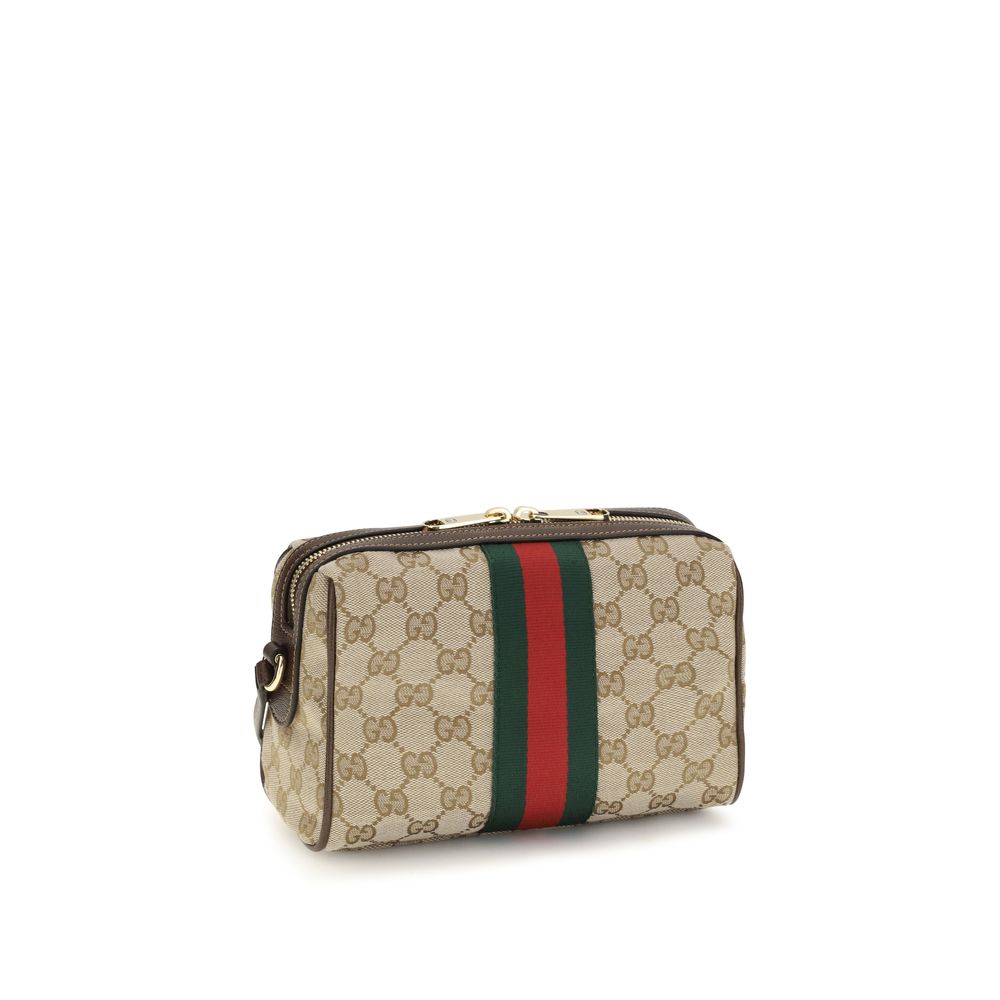 Gucci Beige Fabric Shoulder Bag