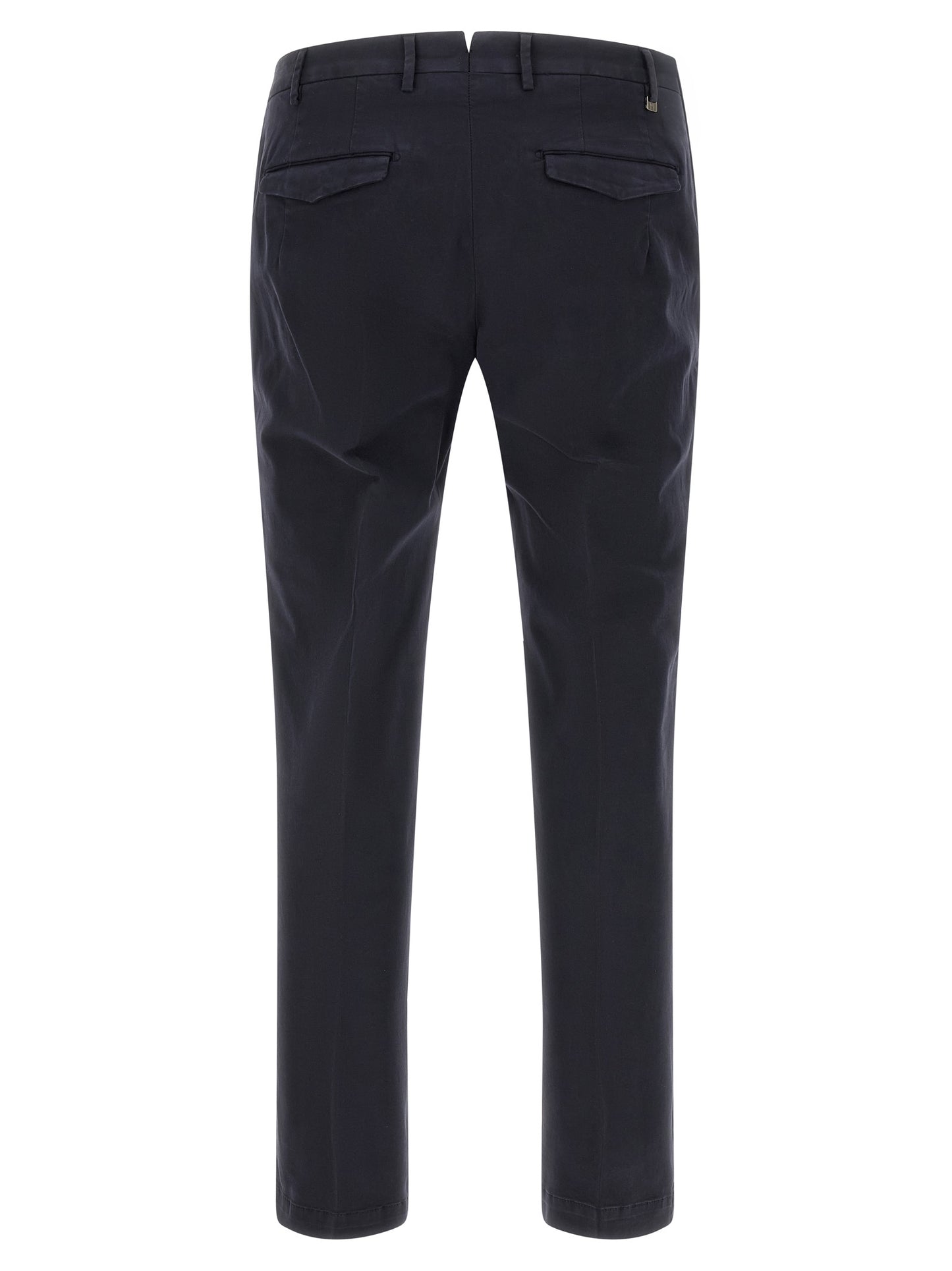 PT Torino Blue Cotton Casual Pants