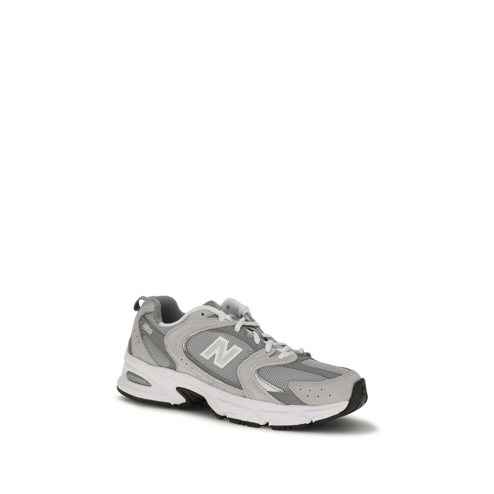 New Balance Gray Polyamide Athletic Sneakers