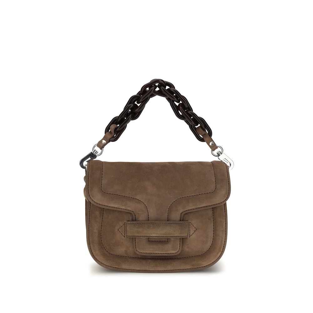 Pierre Hardy Brown Goatskin Shoulder Bag