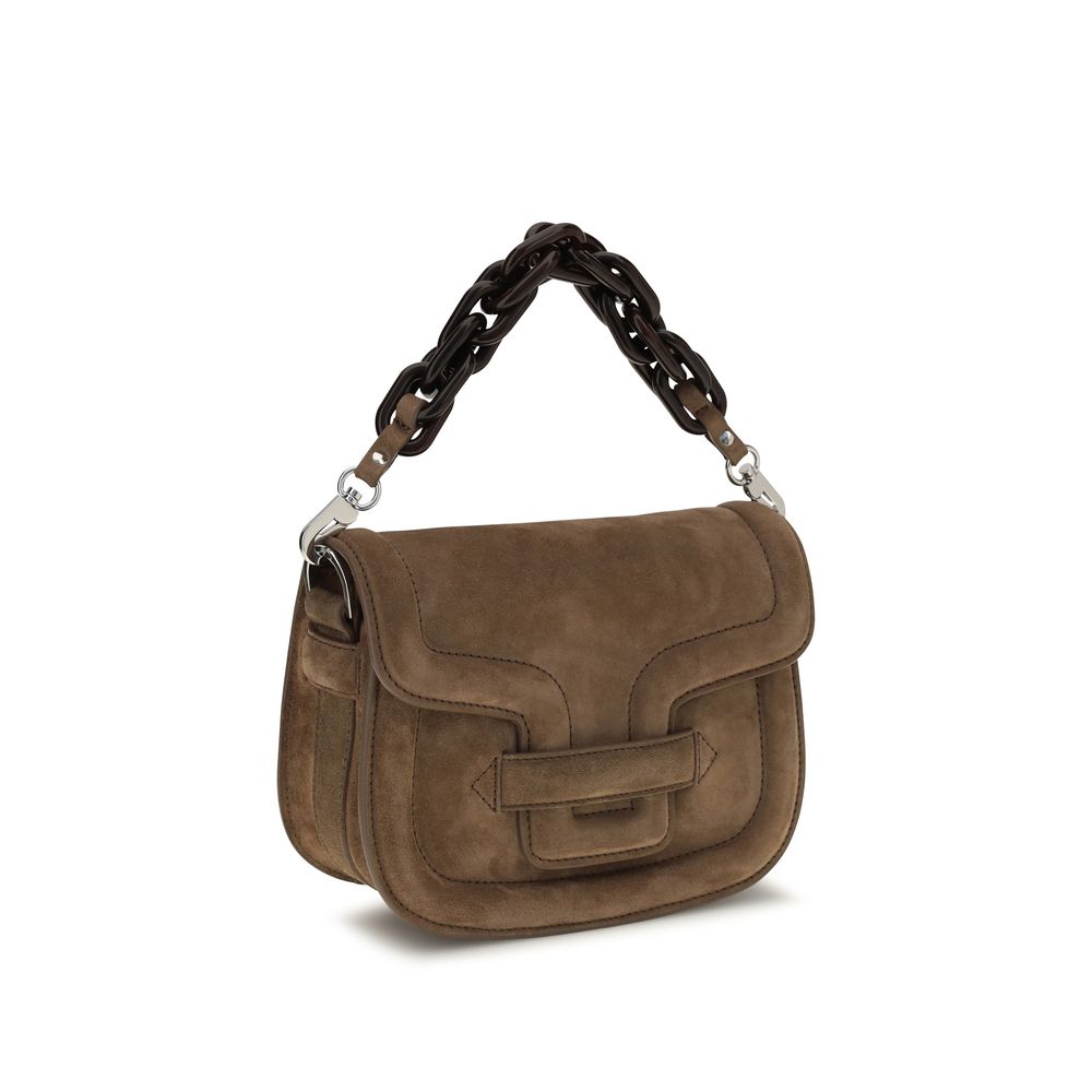 Pierre Hardy Brown Goatskin Shoulder Bag