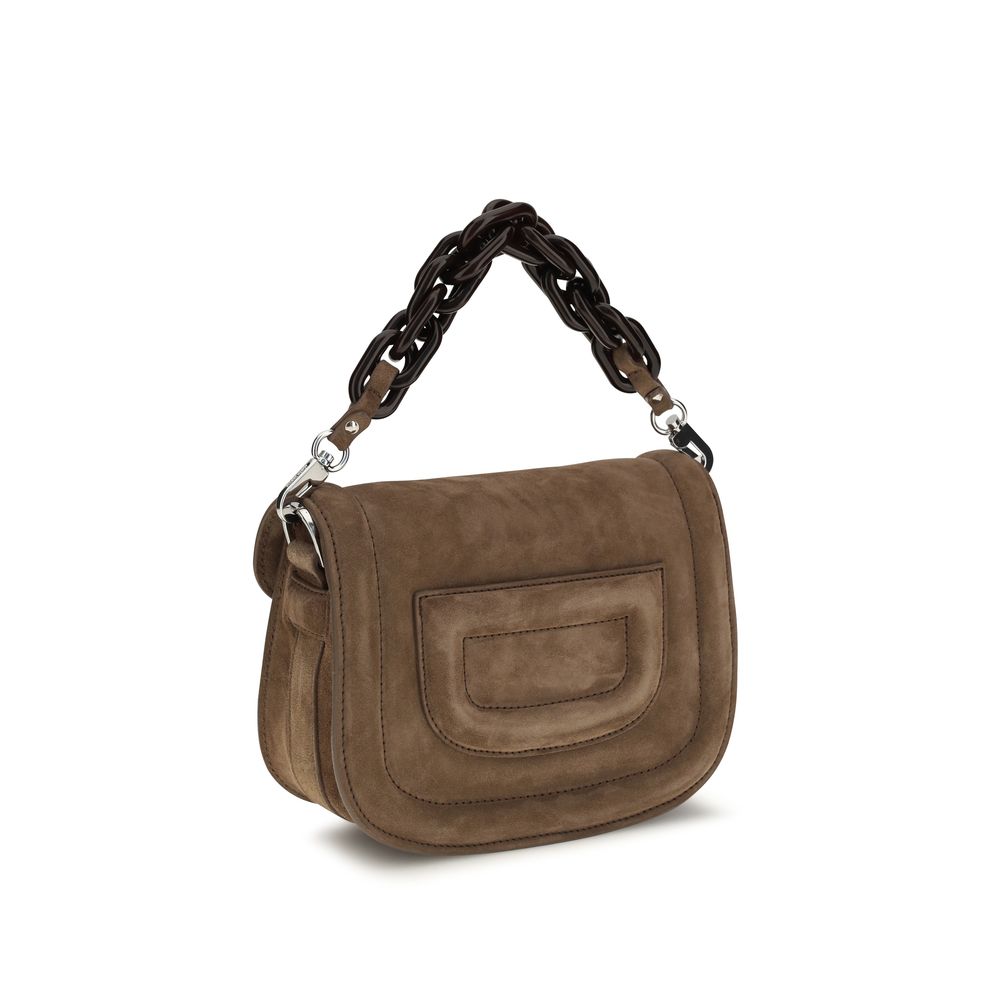 Pierre Hardy Brown Goatskin Shoulder Bag