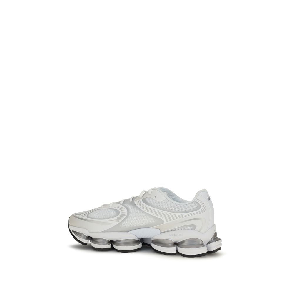New Balance White Polyamide Athletic Sneakers