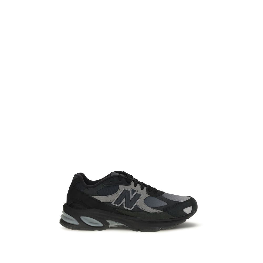 New Balance Black Polyamide Athletic Sneakers