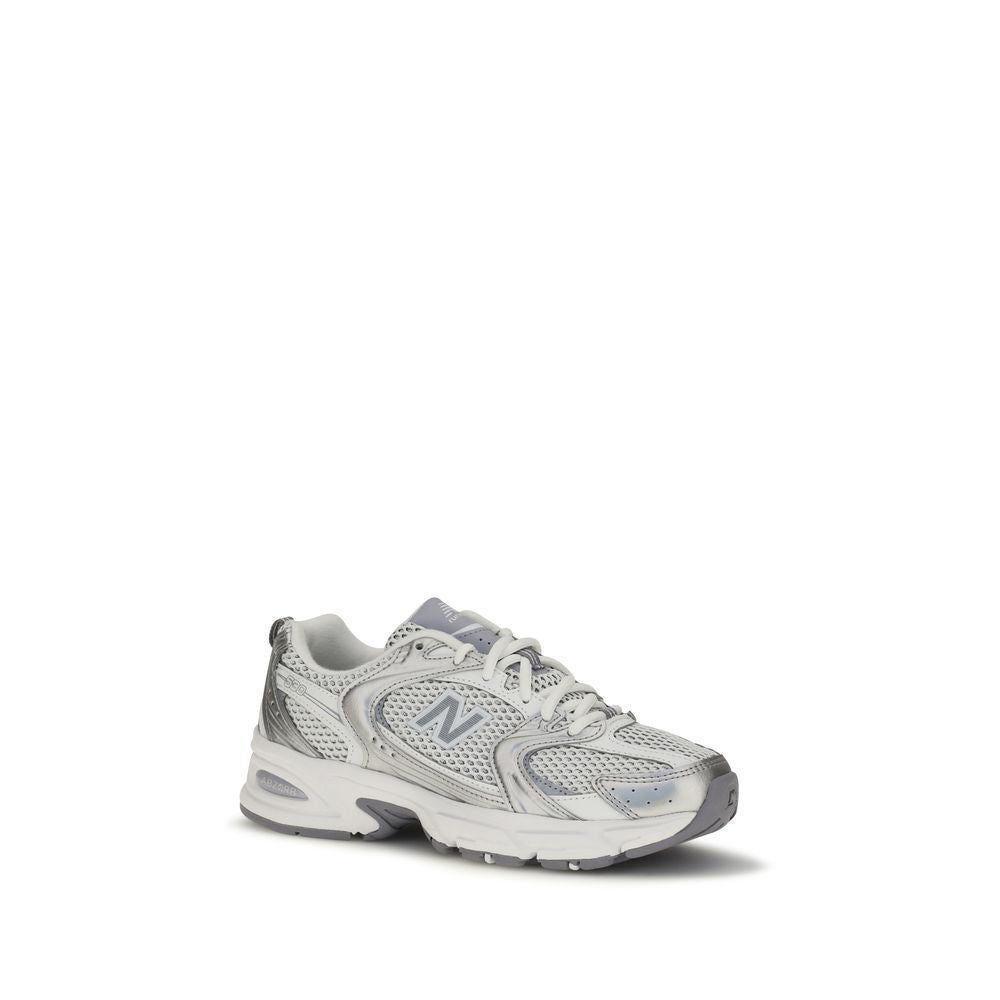 New Balance White Polyamide Athletic Sneakers