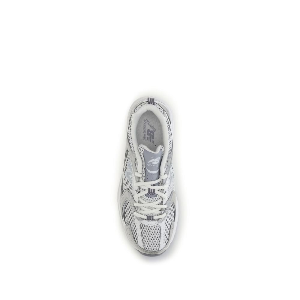 New Balance White Polyamide Athletic Sneakers