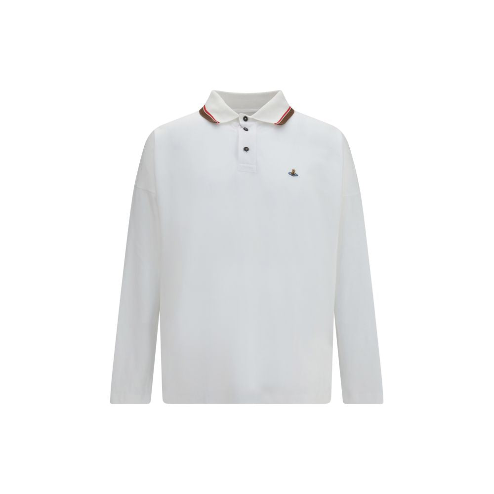 Vivienne Westwood White Cotton Polo Shirt