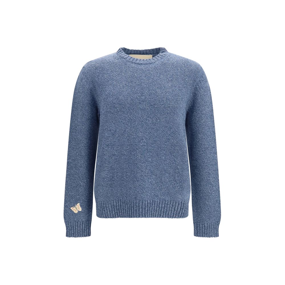 Valentino Garavani Blue Wool Oves Aries Sweatshirt